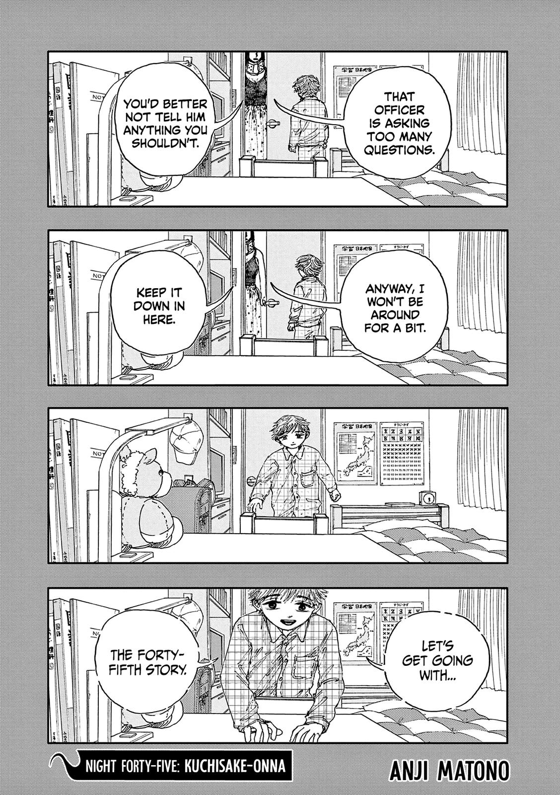 Boku ga Shinu dake no Hyakumonogatari Chap 45 - Next Chap 46