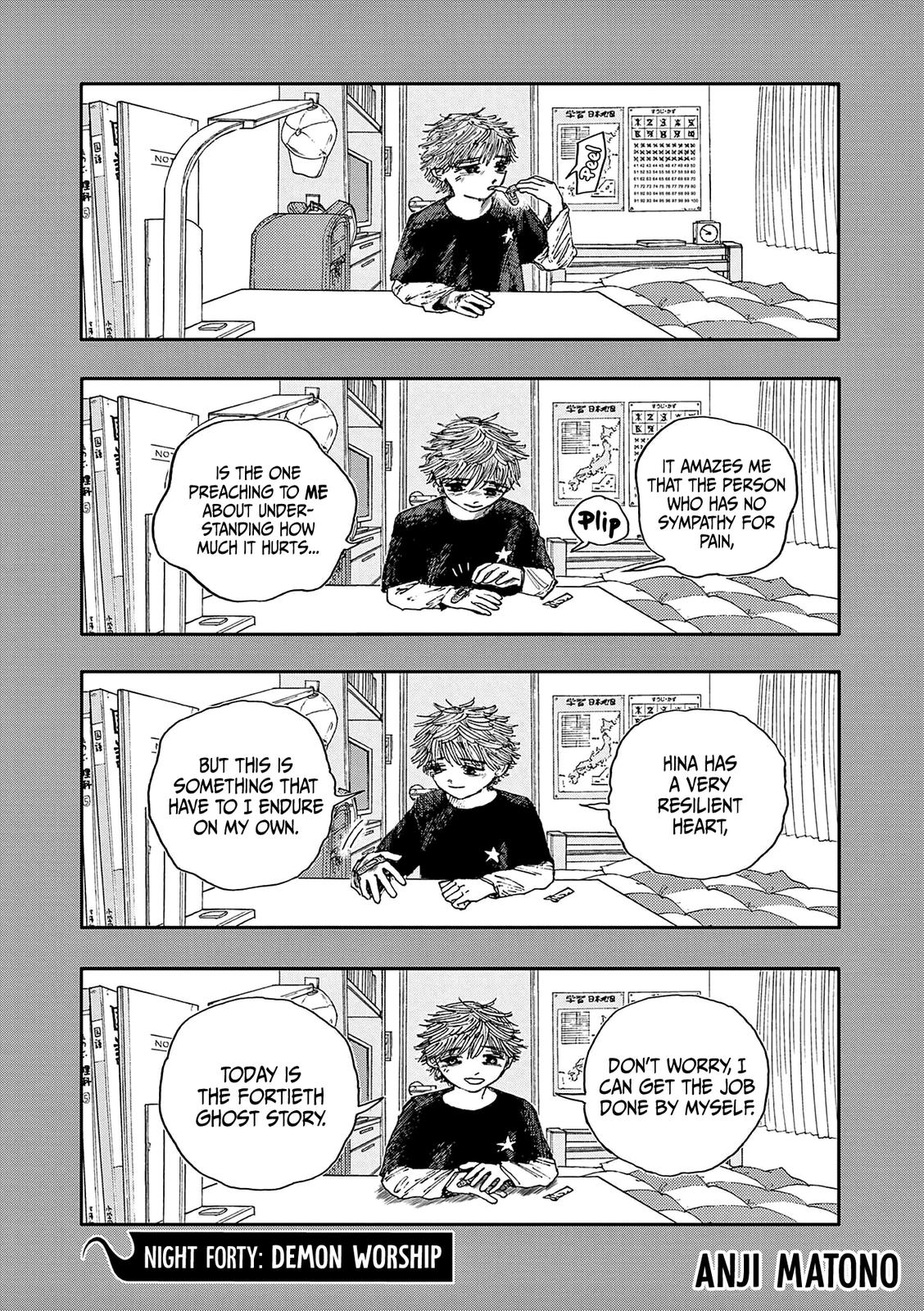 Boku ga Shinu dake no Hyakumonogatari Chap 40 - Next Chap 41