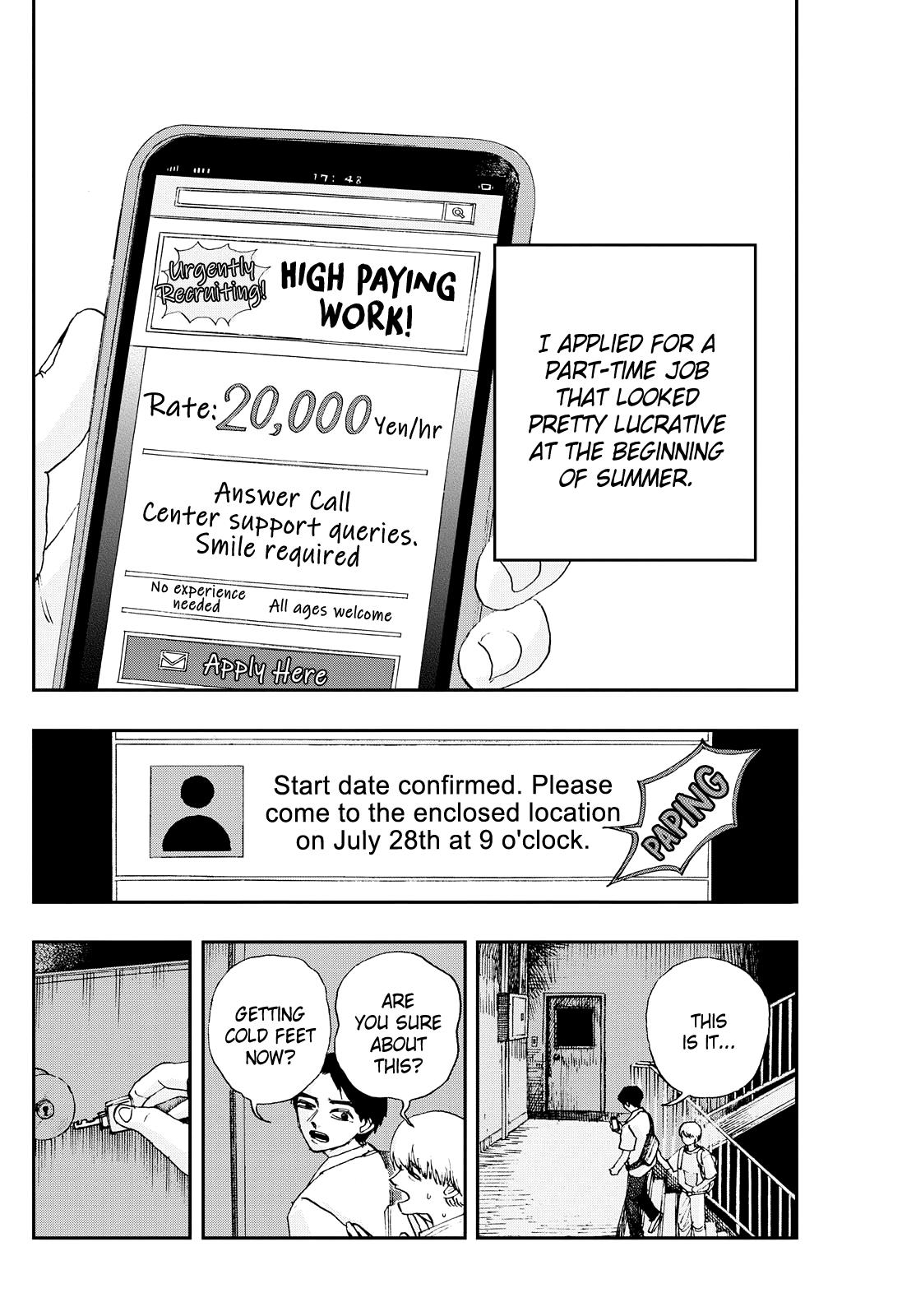 Boku ga Shinu dake no Hyakumonogatari Chap 64 - Next Chap 65