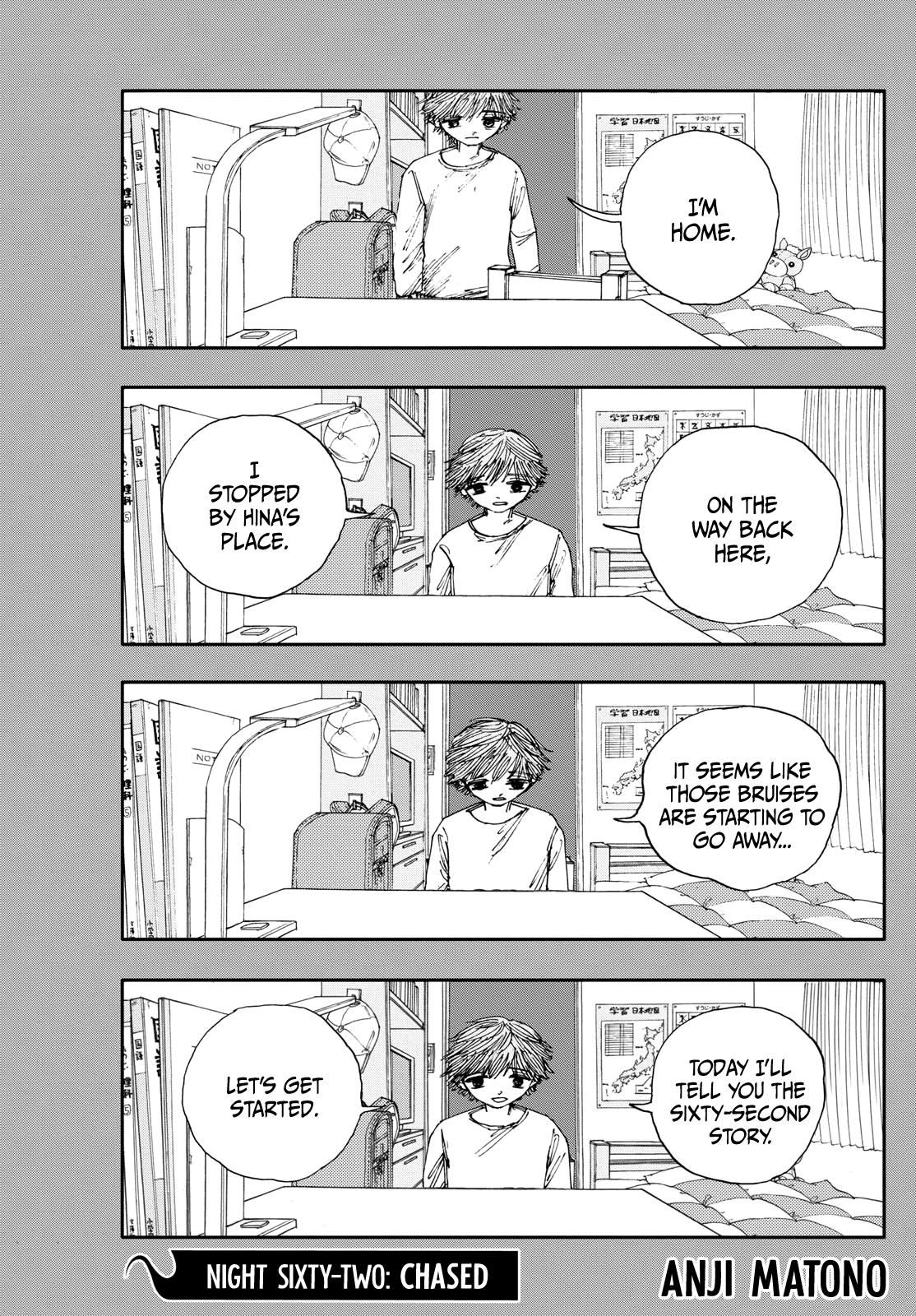 Boku ga Shinu dake no Hyakumonogatari Chap 62 - Next Chap 63