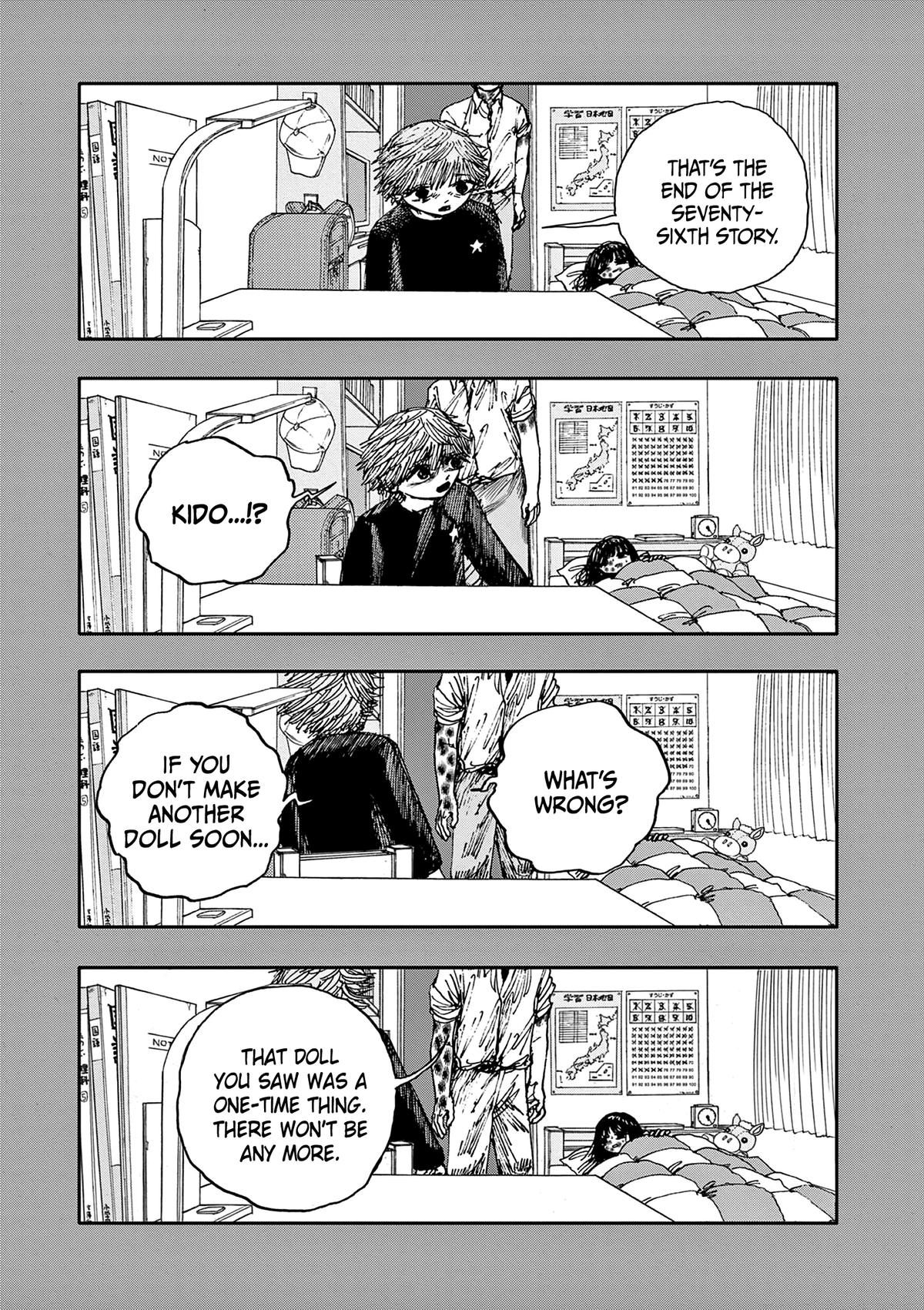 Boku ga Shinu dake no Hyakumonogatari Chap 76 - Next Chap 77