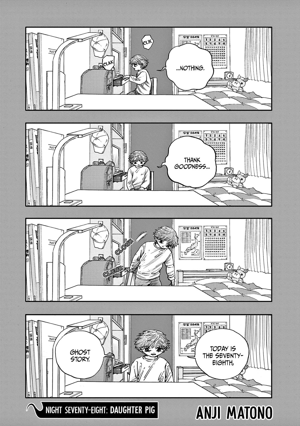 Boku ga Shinu dake no Hyakumonogatari Chap 78 - Next Chap 79