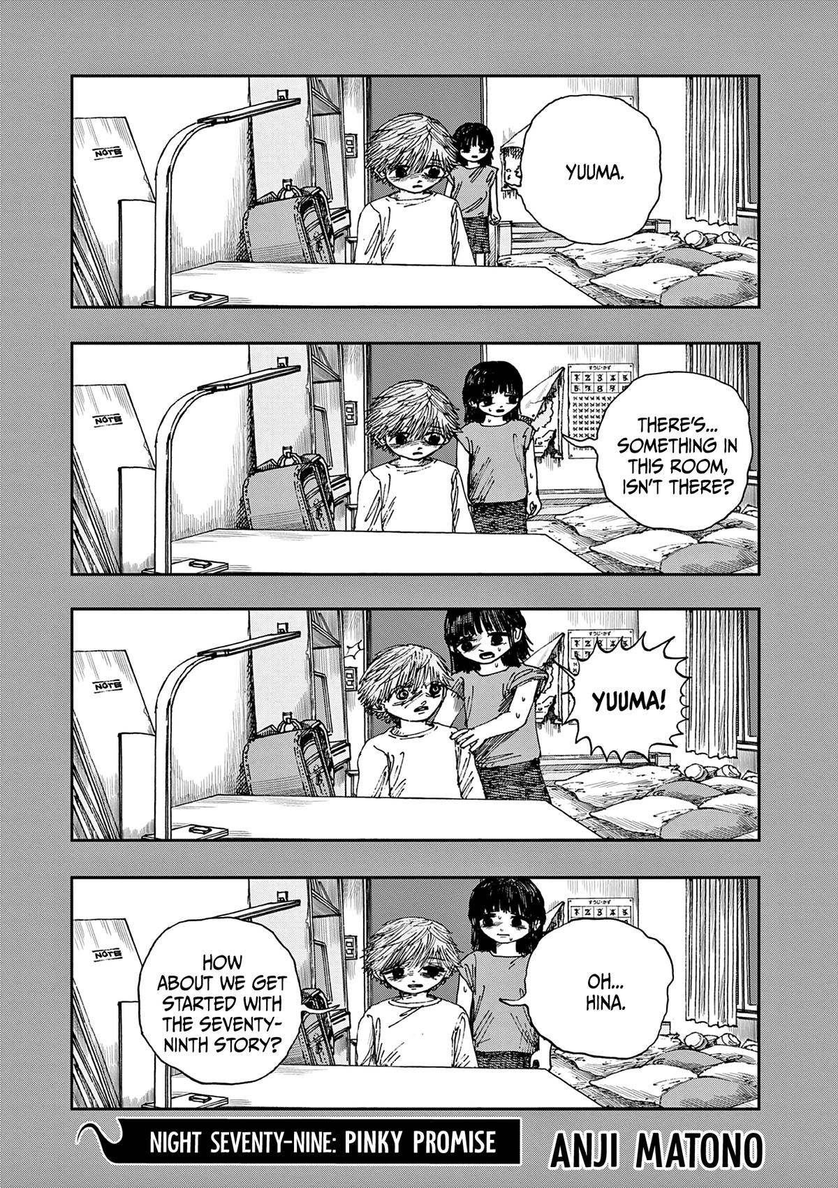 Boku ga Shinu dake no Hyakumonogatari Chap 79 - Next Chap 80
