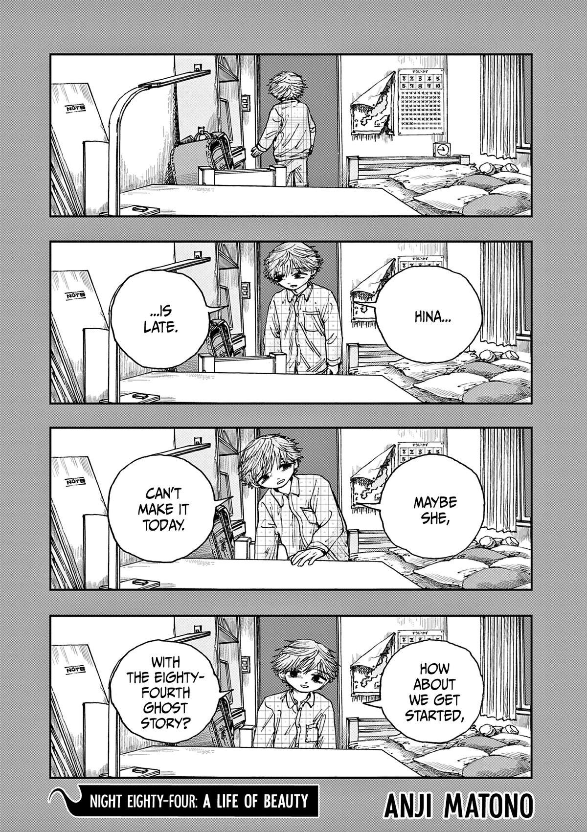 Boku ga Shinu dake no Hyakumonogatari Chap 84 - Next Chap 85