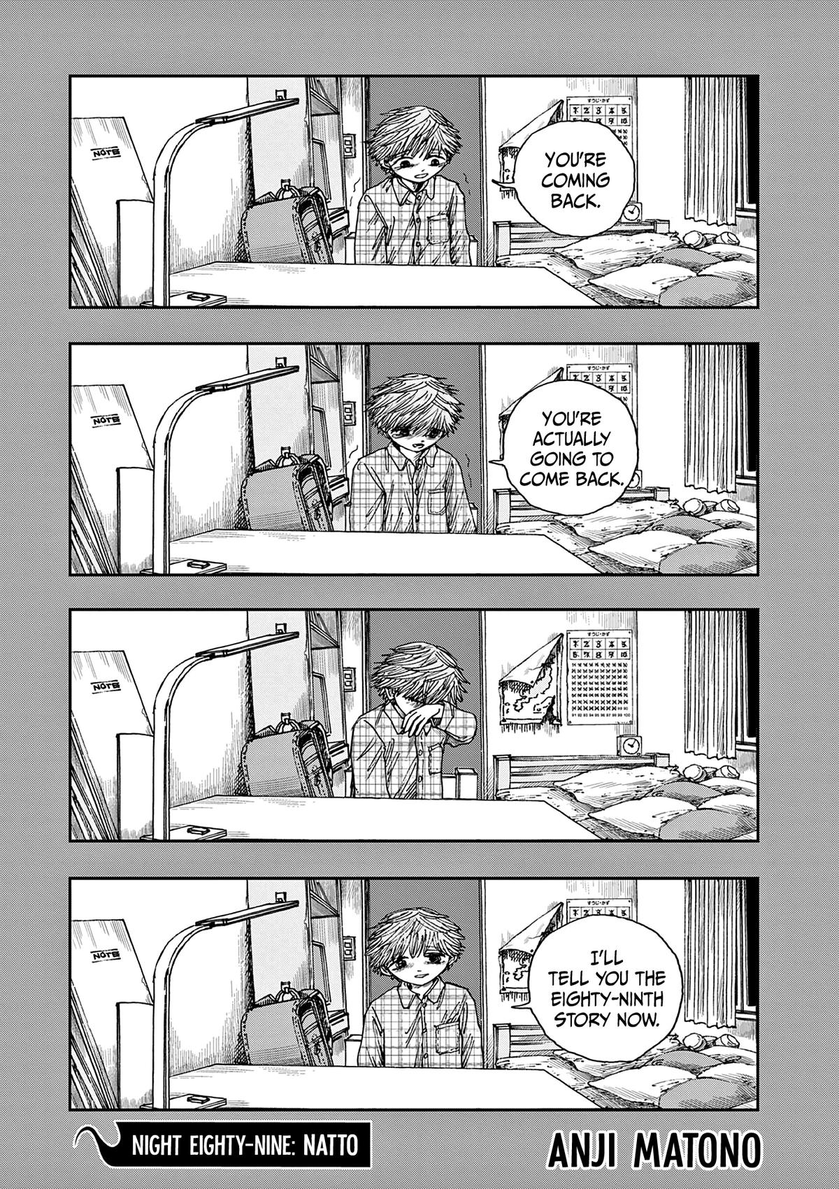 Boku ga Shinu dake no Hyakumonogatari Chap 89 - Next Chap 90