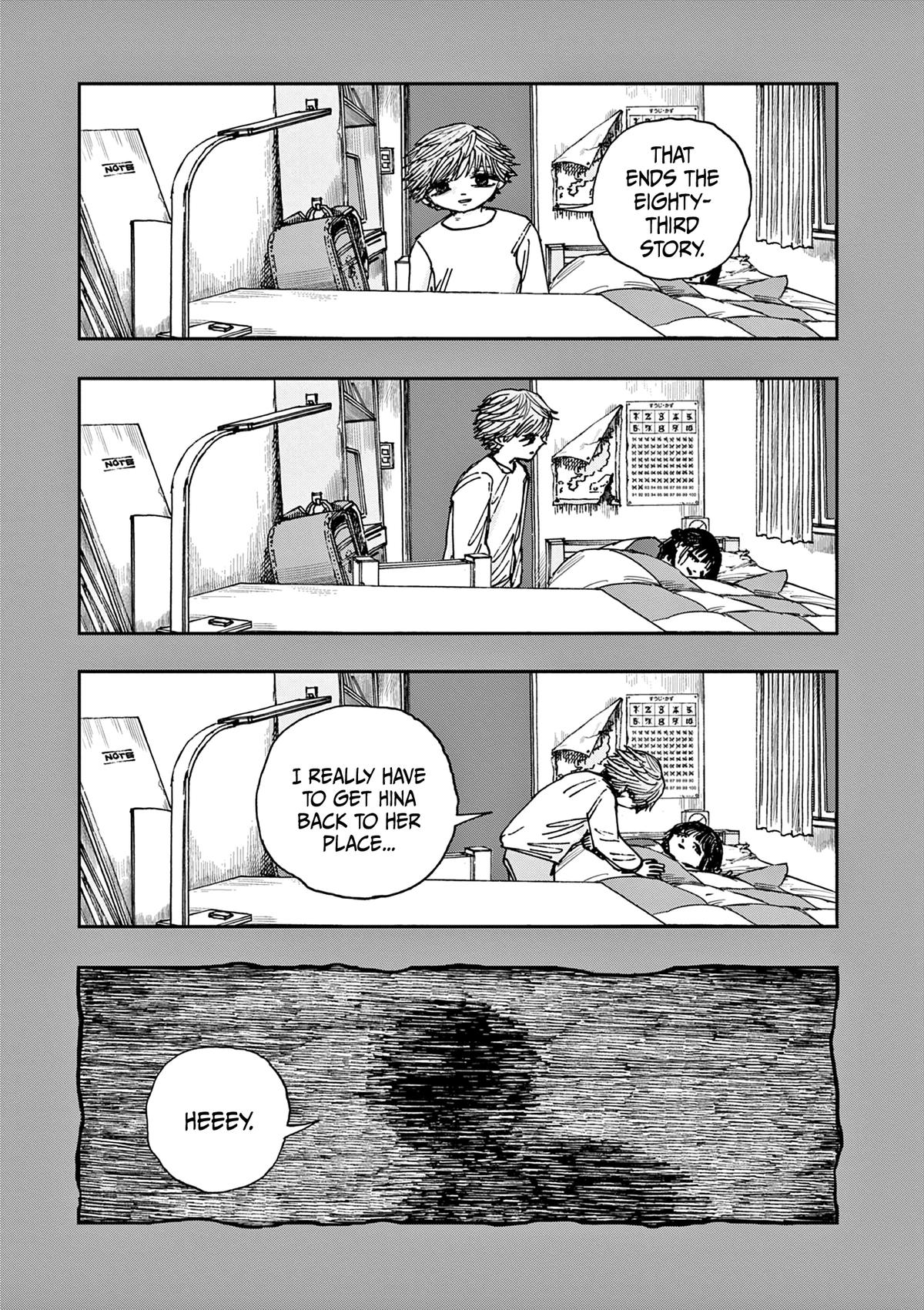 Boku ga Shinu dake no Hyakumonogatari Chap 83 - Next Chap 84