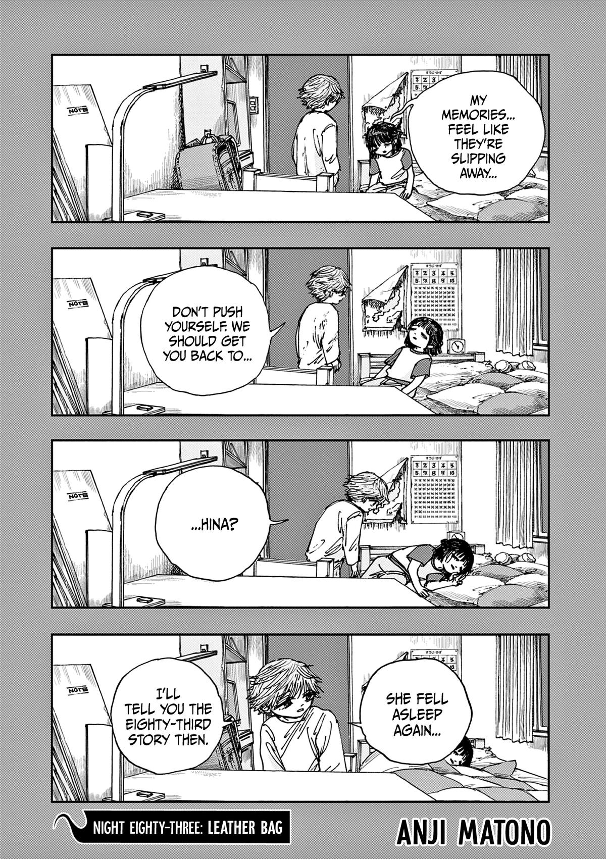 Boku ga Shinu dake no Hyakumonogatari Chap 83 - Next Chap 84