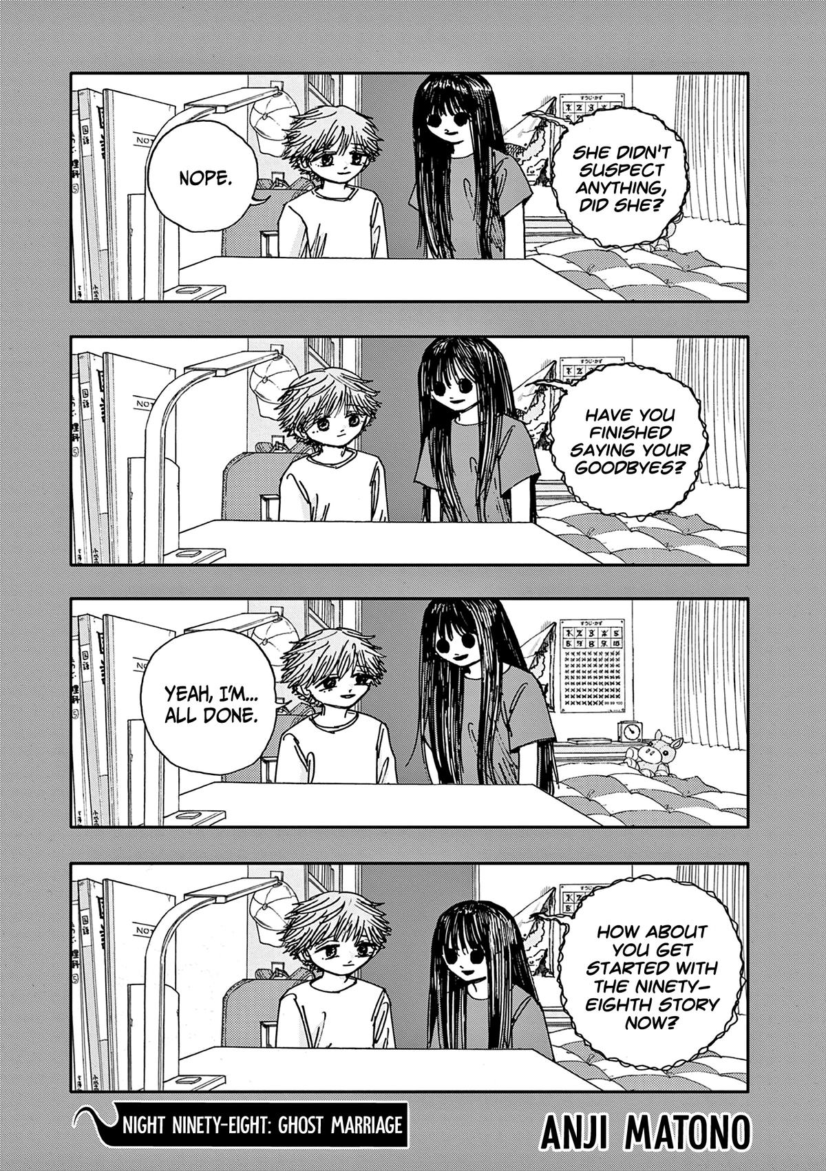 Boku ga Shinu dake no Hyakumonogatari Chap 98 - Next Chap 99