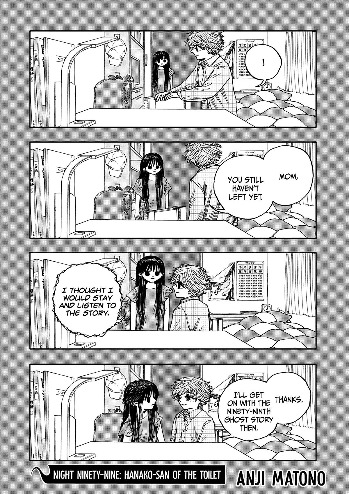 Boku ga Shinu dake no Hyakumonogatari Chap 99 - Next Chap 100