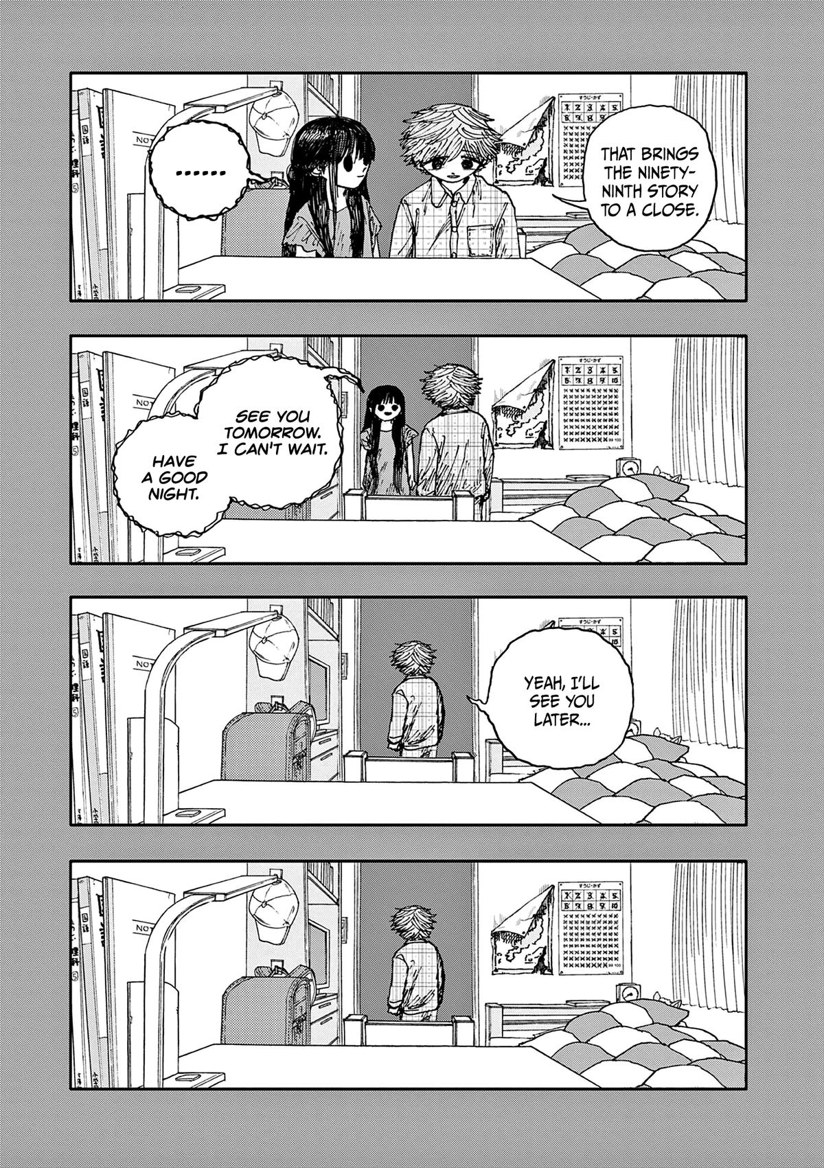 Boku ga Shinu dake no Hyakumonogatari Chap 99 - Next Chap 100