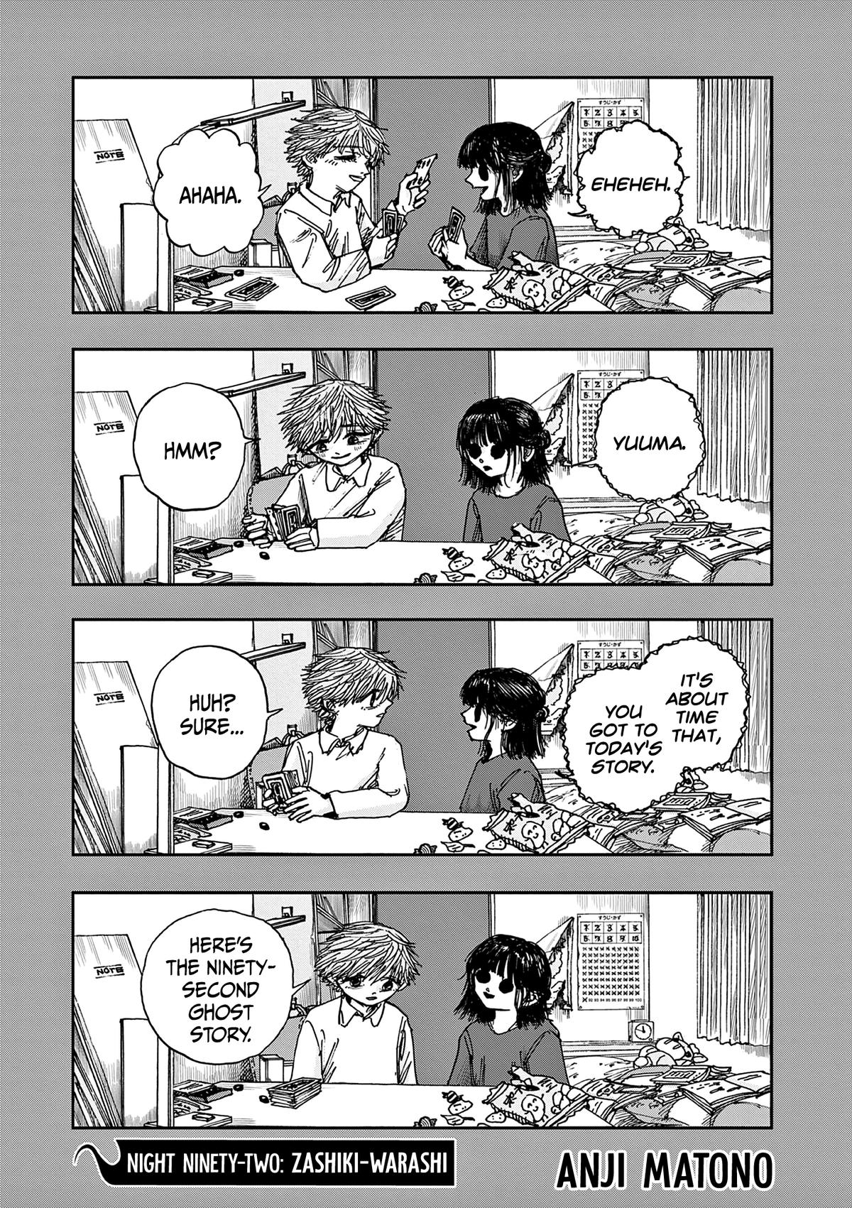 Boku ga Shinu dake no Hyakumonogatari Chap 92 - Next Chap 93