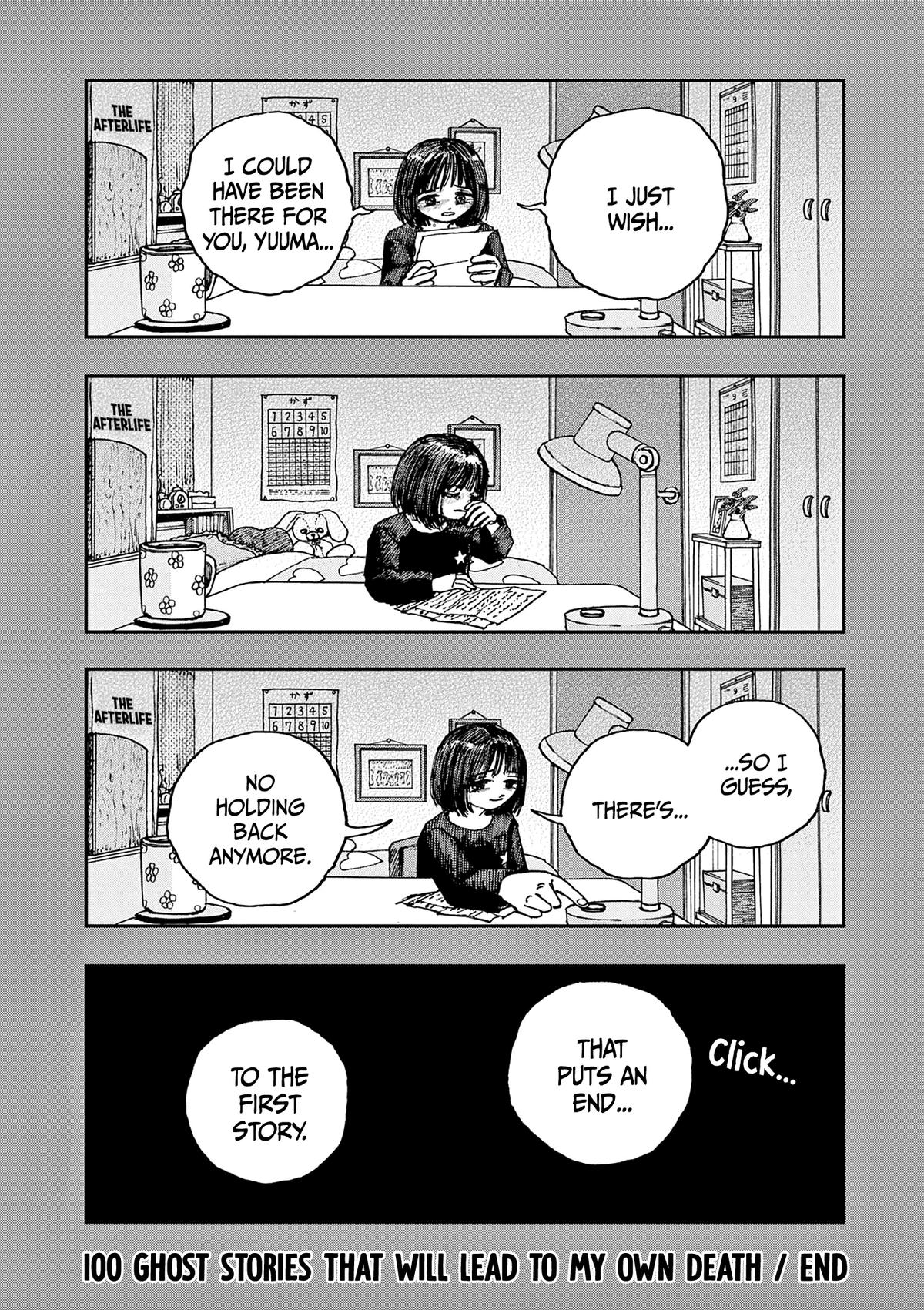 Boku ga Shinu dake no Hyakumonogatari Chap 100 - Next Chap 101