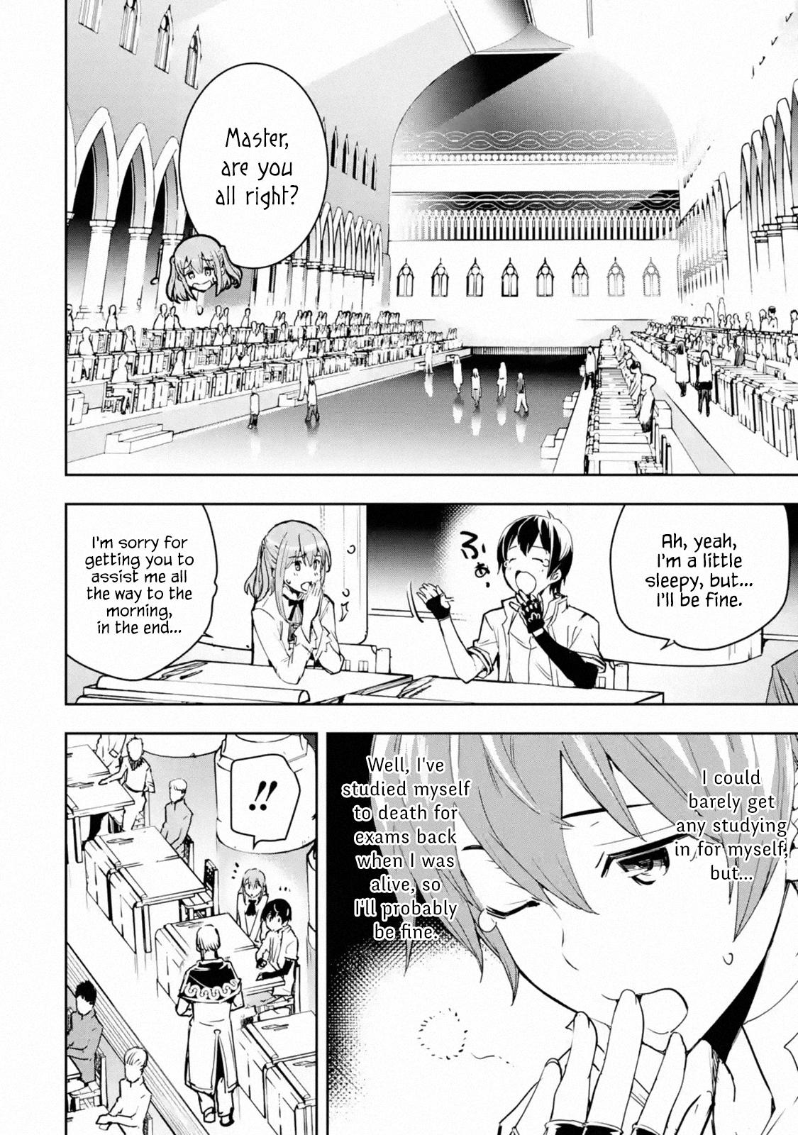 Rakudai Kenja no Gakuin Musou: Nidome no Tensei, S-Rank Cheat Majutsushi Boukenroku Chap 7 - Next Chap 8