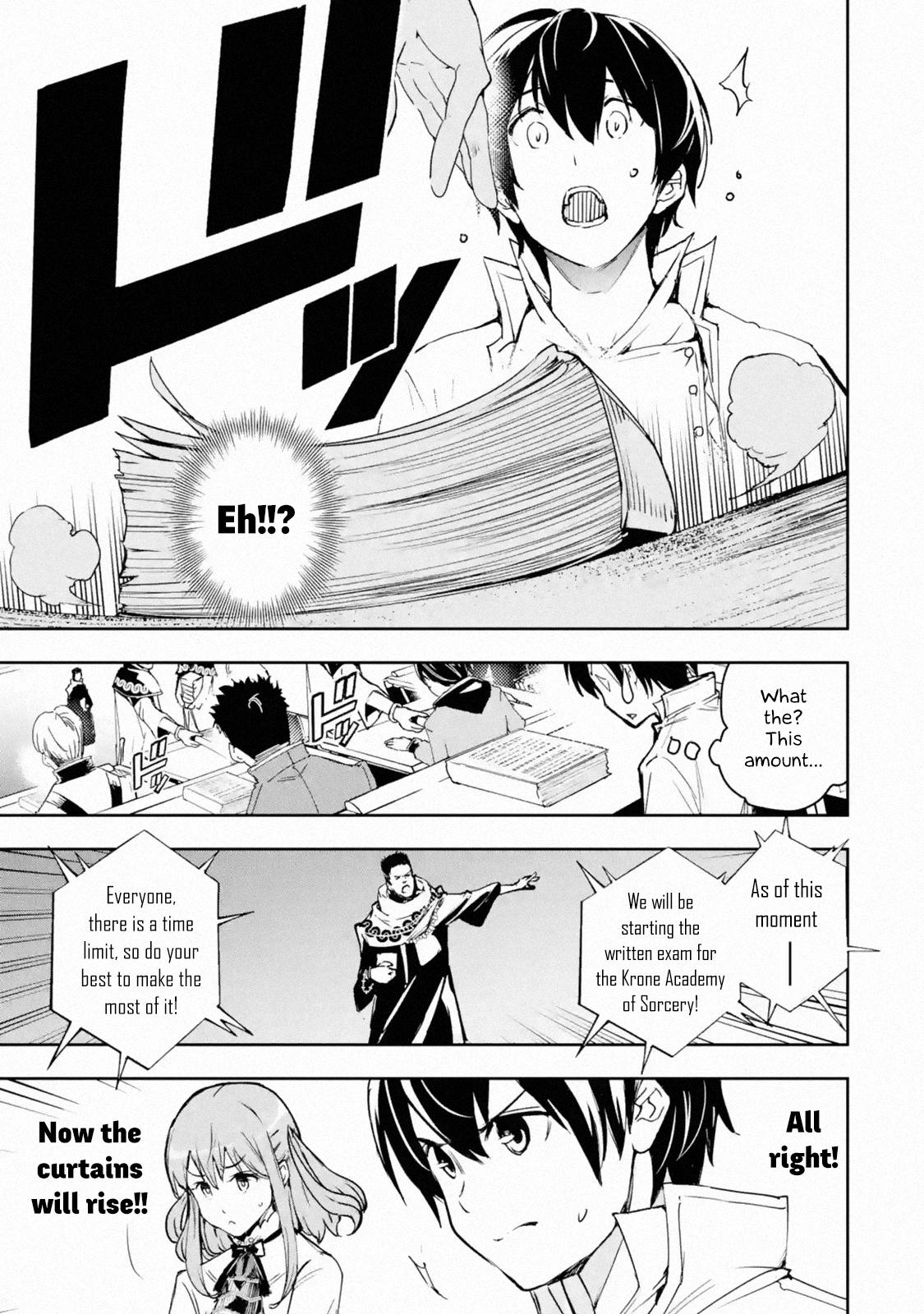 Rakudai Kenja no Gakuin Musou: Nidome no Tensei, S-Rank Cheat Majutsushi Boukenroku Chap 7 - Next Chap 8