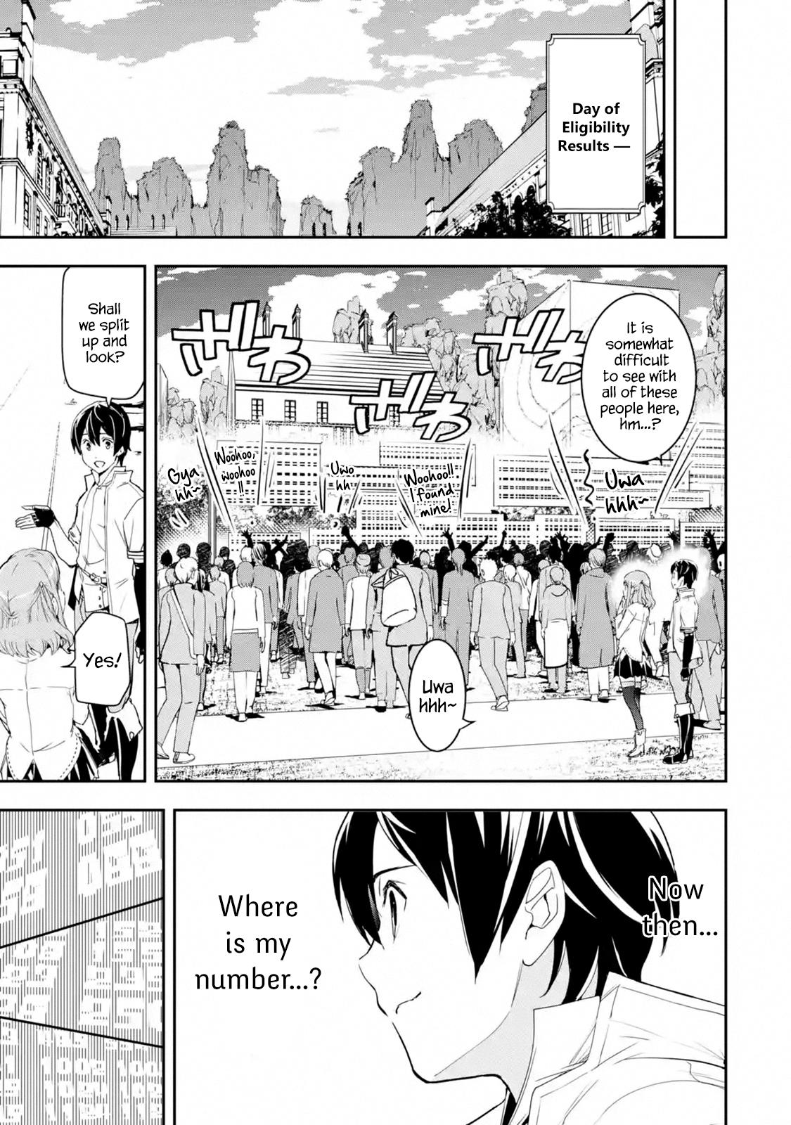 Rakudai Kenja no Gakuin Musou: Nidome no Tensei, S-Rank Cheat Majutsushi Boukenroku Chap 7 - Next Chap 8