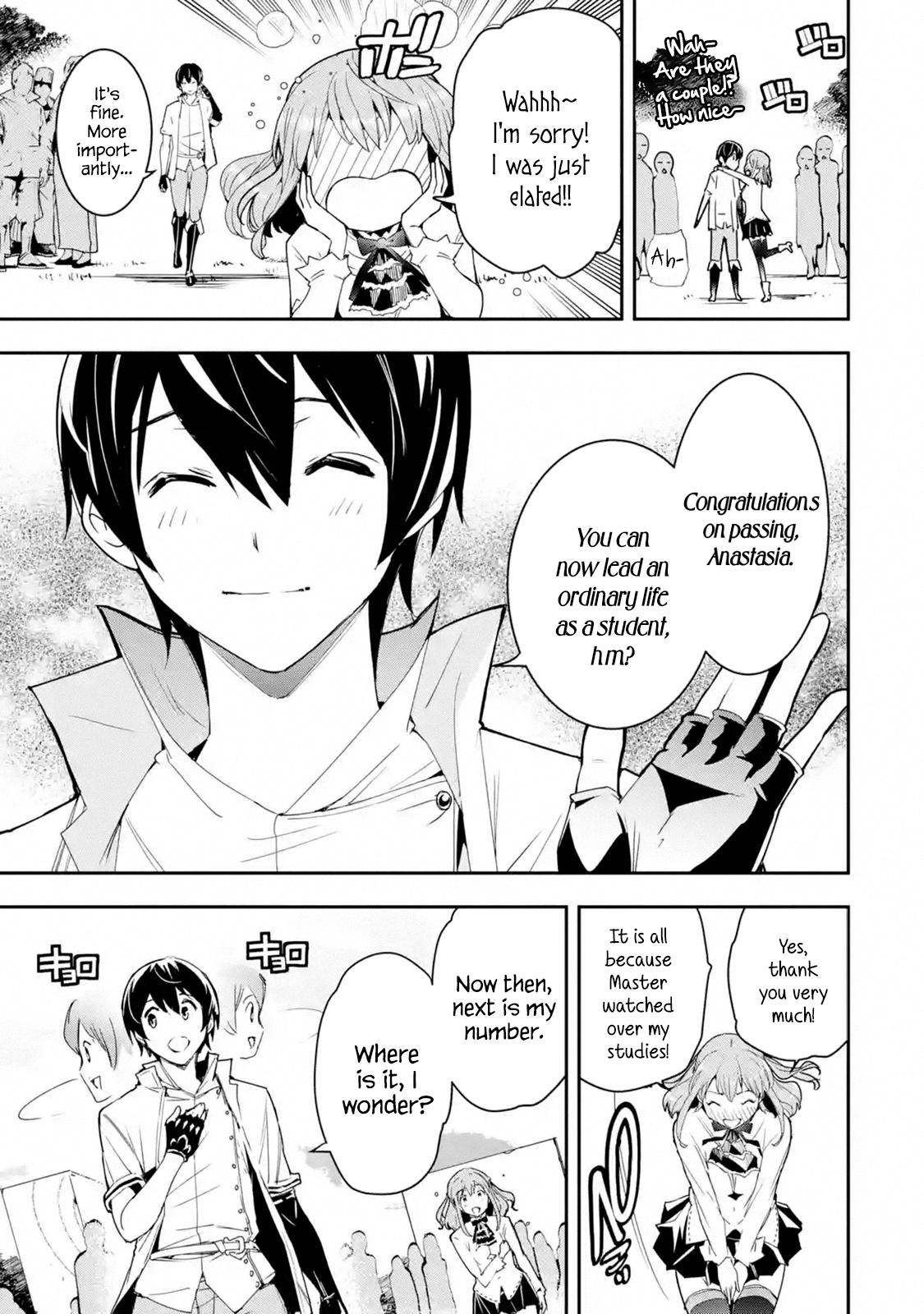 Rakudai Kenja no Gakuin Musou: Nidome no Tensei, S-Rank Cheat Majutsushi Boukenroku Chap 7 - Next Chap 8