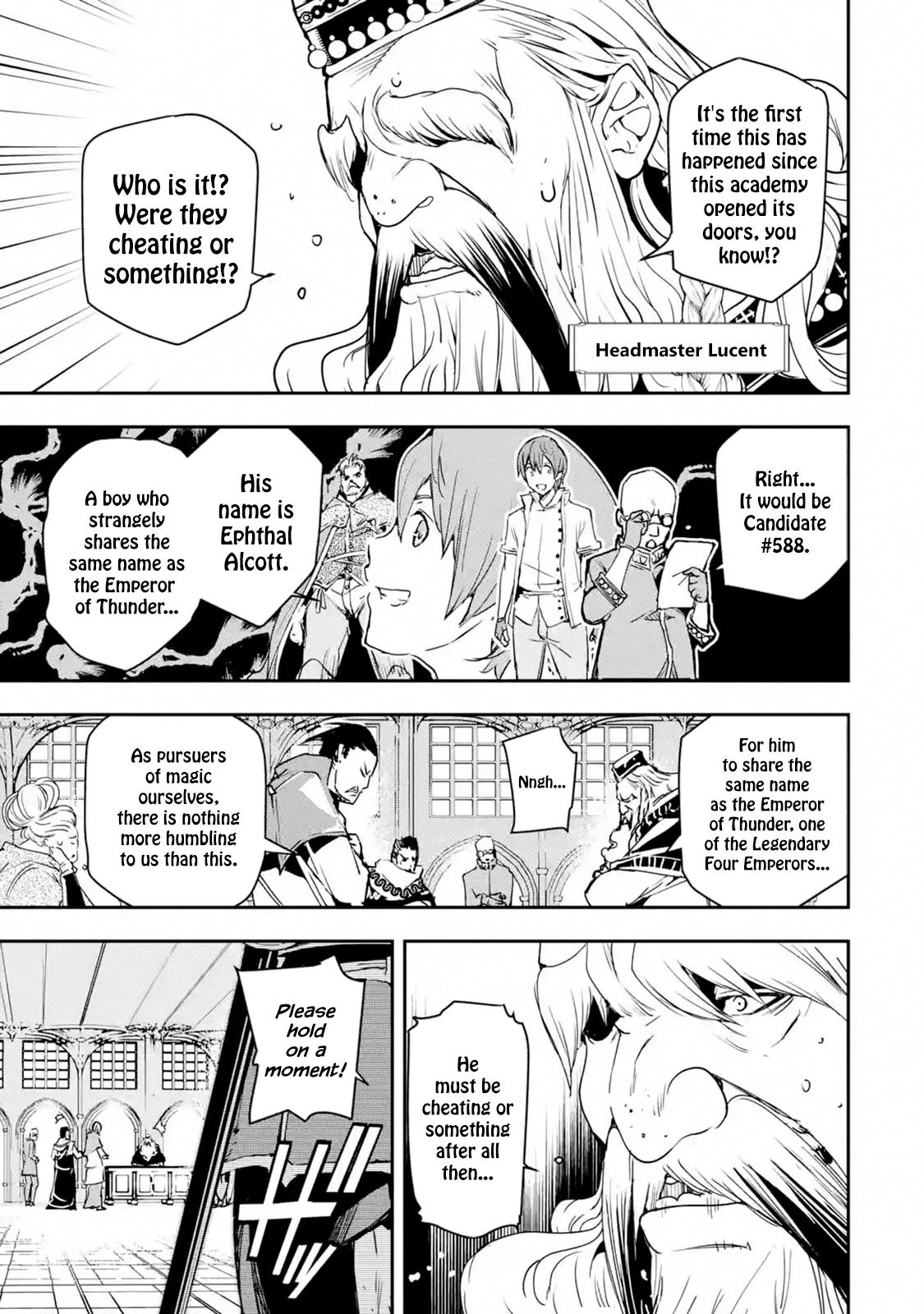 Rakudai Kenja no Gakuin Musou: Nidome no Tensei, S-Rank Cheat Majutsushi Boukenroku Chap 7 - Next Chap 8