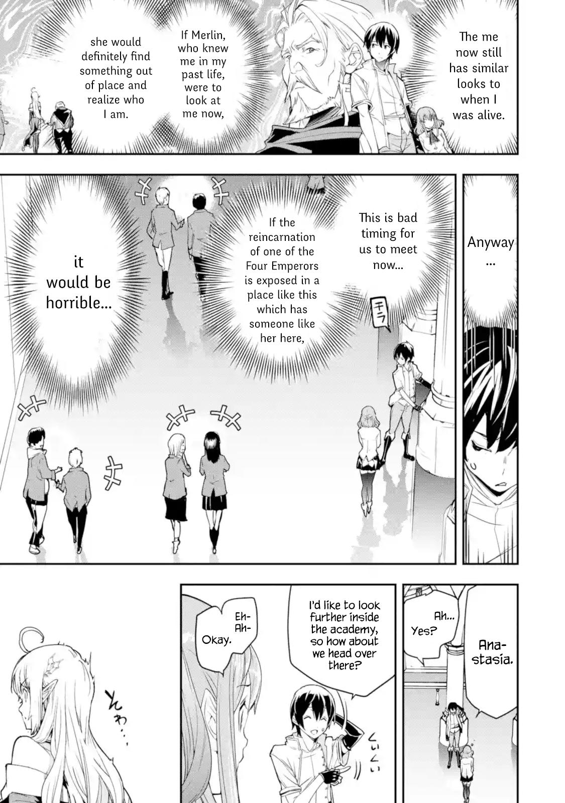 Rakudai Kenja no Gakuin Musou: Nidome no Tensei, S-Rank Cheat Majutsushi Boukenroku Chap 7 - Next Chap 8