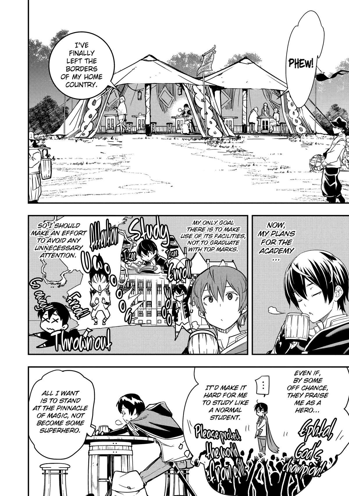 Rakudai Kenja no Gakuin Musou: Nidome no Tensei, S-Rank Cheat Majutsushi Boukenroku Chap 5 - Next Chap 6