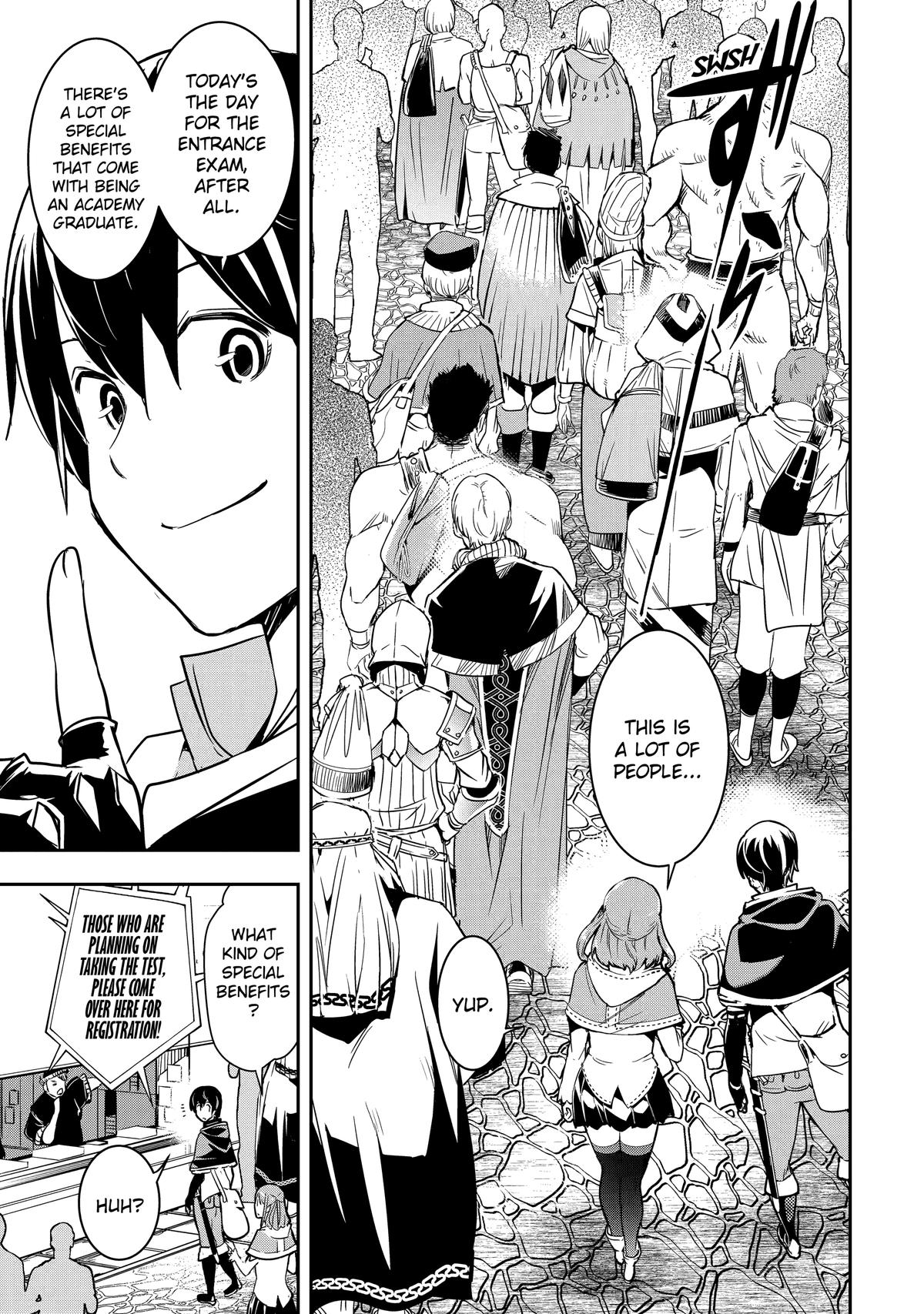 Rakudai Kenja no Gakuin Musou: Nidome no Tensei, S-Rank Cheat Majutsushi Boukenroku Chap 6 - Next Chap 7