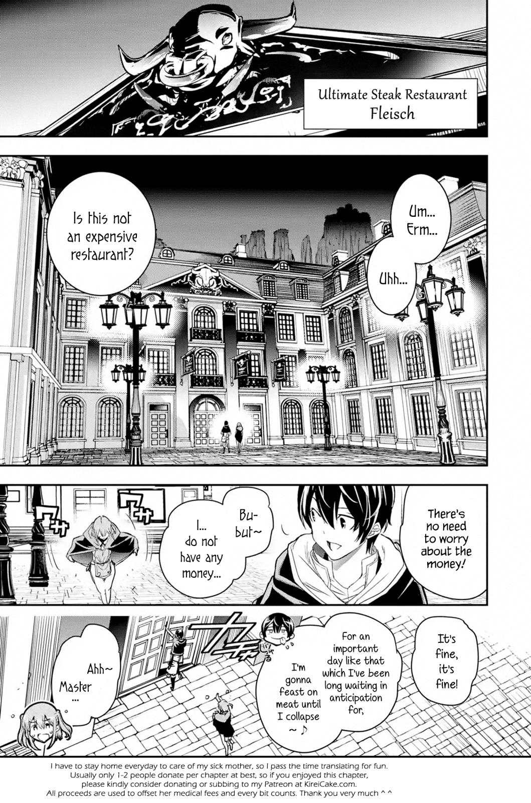 Rakudai Kenja no Gakuin Musou: Nidome no Tensei, S-Rank Cheat Majutsushi Boukenroku Chap 6.2 - Next Chap 7.2