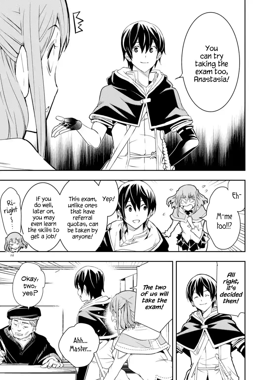 Rakudai Kenja no Gakuin Musou: Nidome no Tensei, S-Rank Cheat Majutsushi Boukenroku Chap 6.5 - Next Chap 7.5