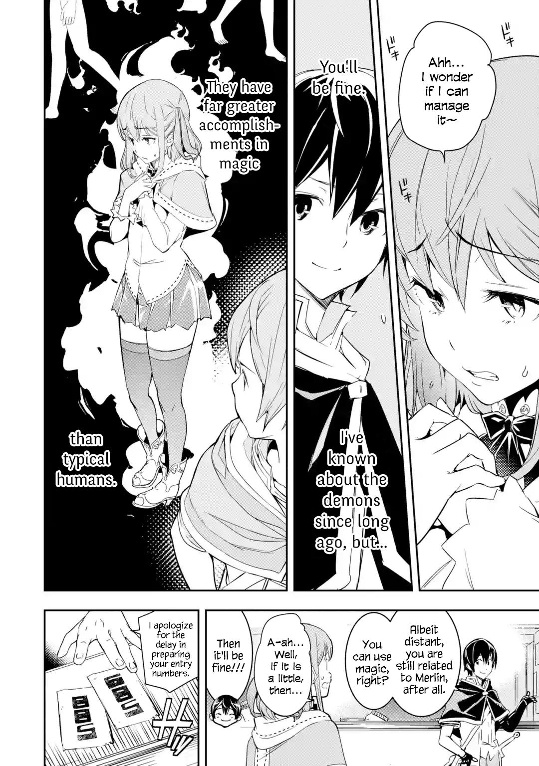 Rakudai Kenja no Gakuin Musou: Nidome no Tensei, S-Rank Cheat Majutsushi Boukenroku Chap 6.5 - Next Chap 7.5