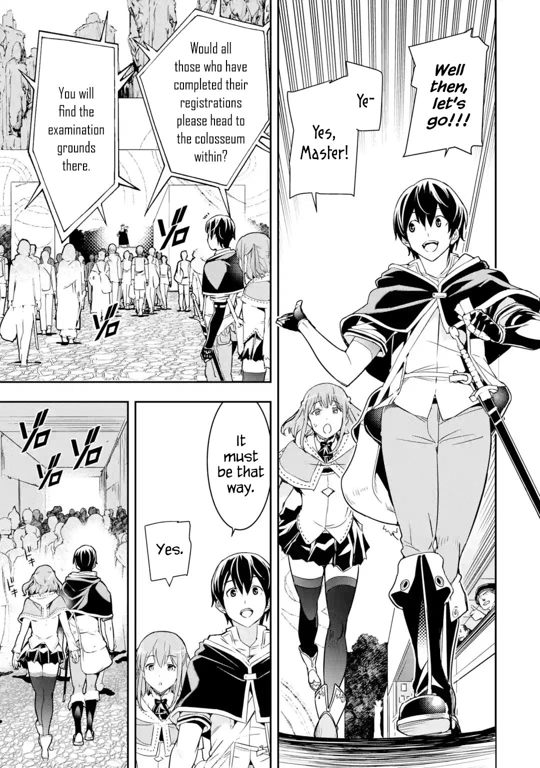 Rakudai Kenja no Gakuin Musou: Nidome no Tensei, S-Rank Cheat Majutsushi Boukenroku Chap 6.5 - Next Chap 7.5