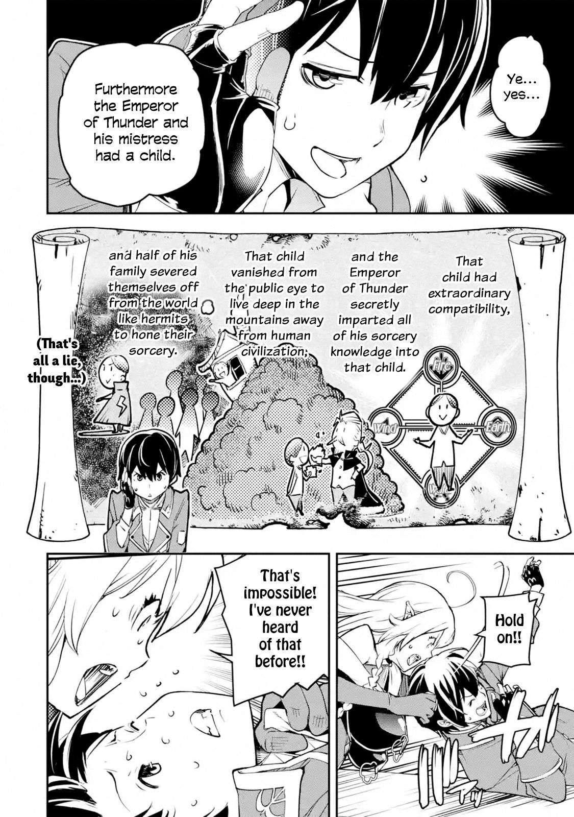 Rakudai Kenja no Gakuin Musou: Nidome no Tensei, S-Rank Cheat Majutsushi Boukenroku Chap 8.3 - Next Chap 9.3