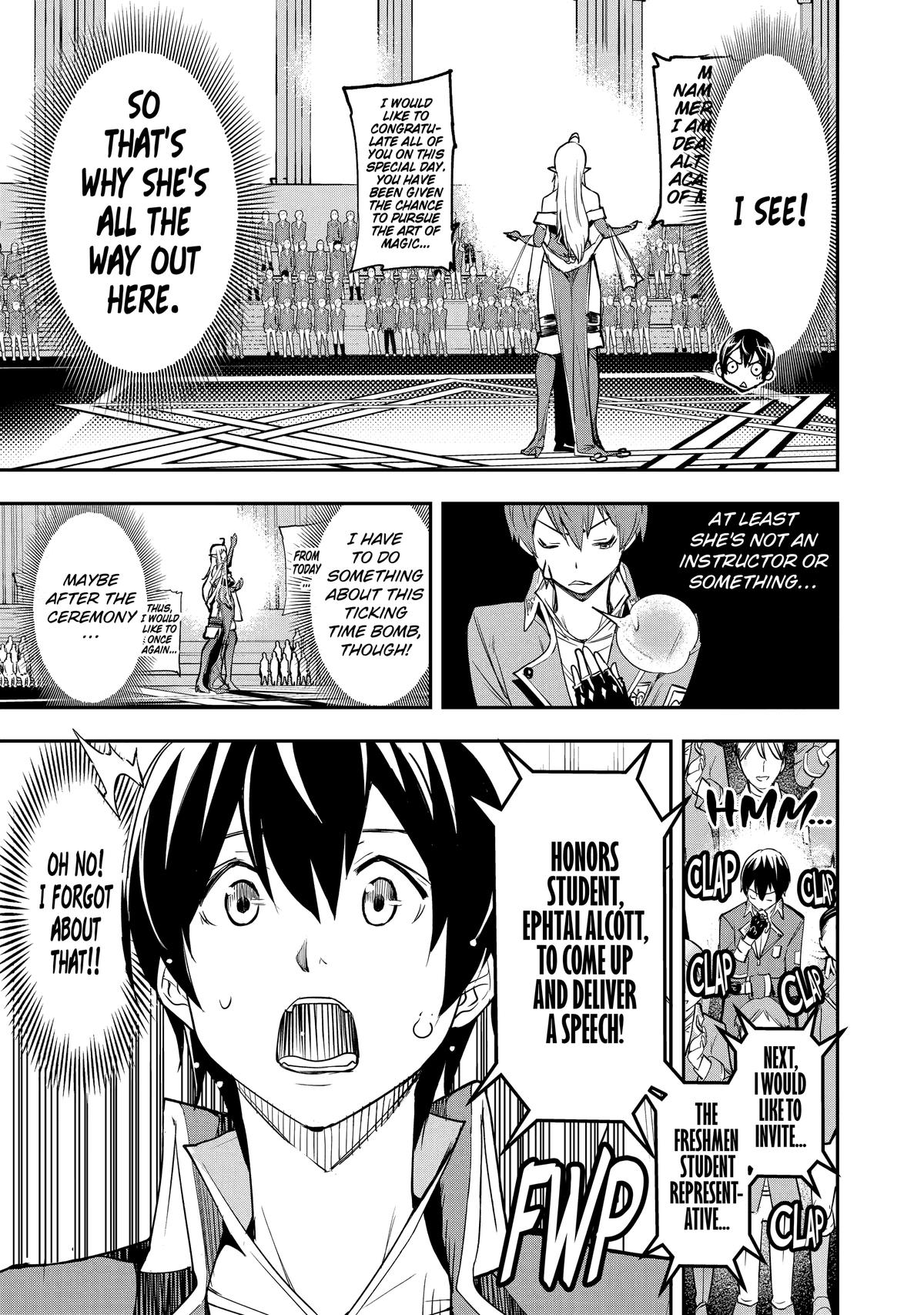 Rakudai Kenja no Gakuin Musou: Nidome no Tensei, S-Rank Cheat Majutsushi Boukenroku Chap 8 - Next Chap 9