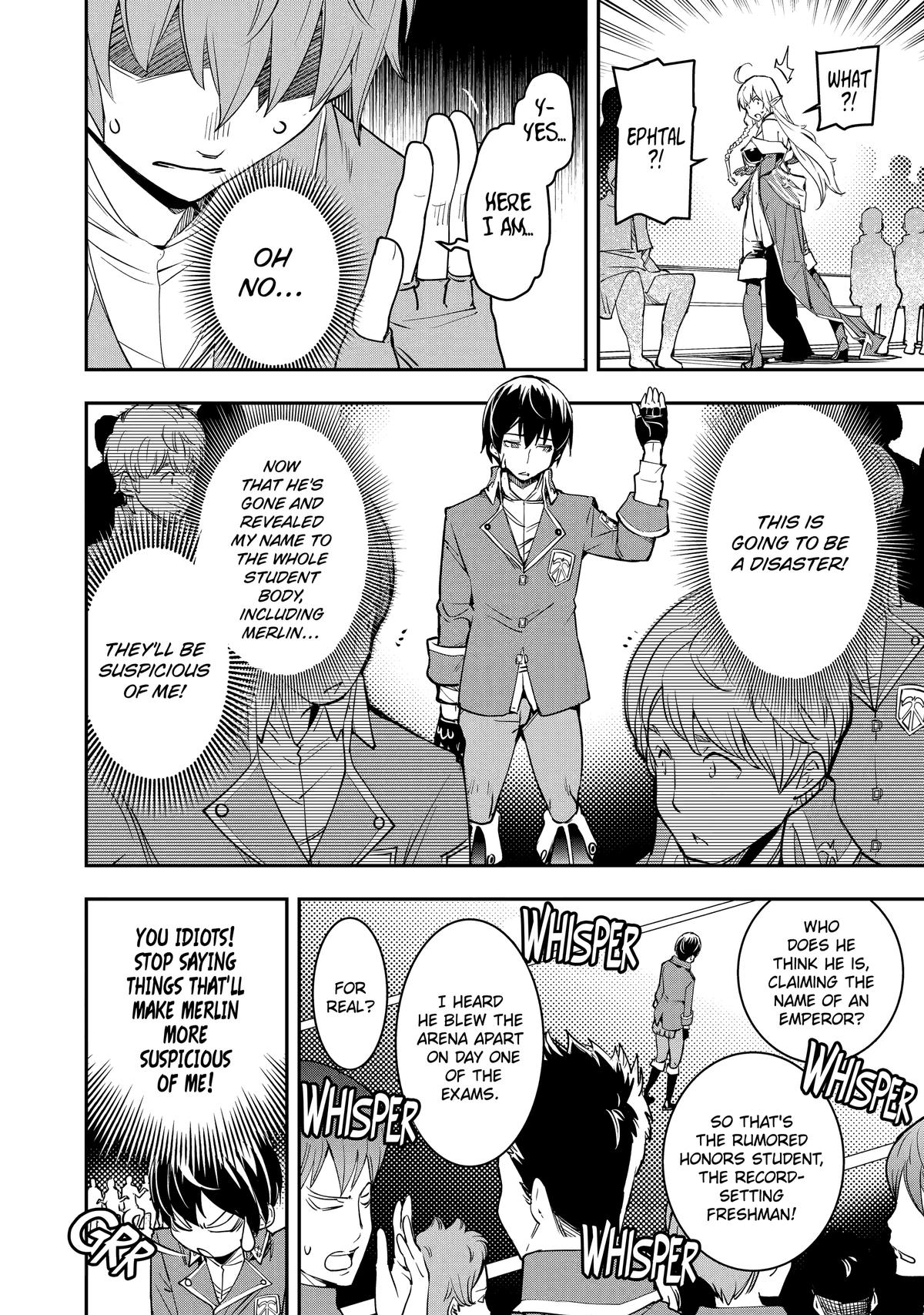 Rakudai Kenja no Gakuin Musou: Nidome no Tensei, S-Rank Cheat Majutsushi Boukenroku Chap 8 - Next Chap 9