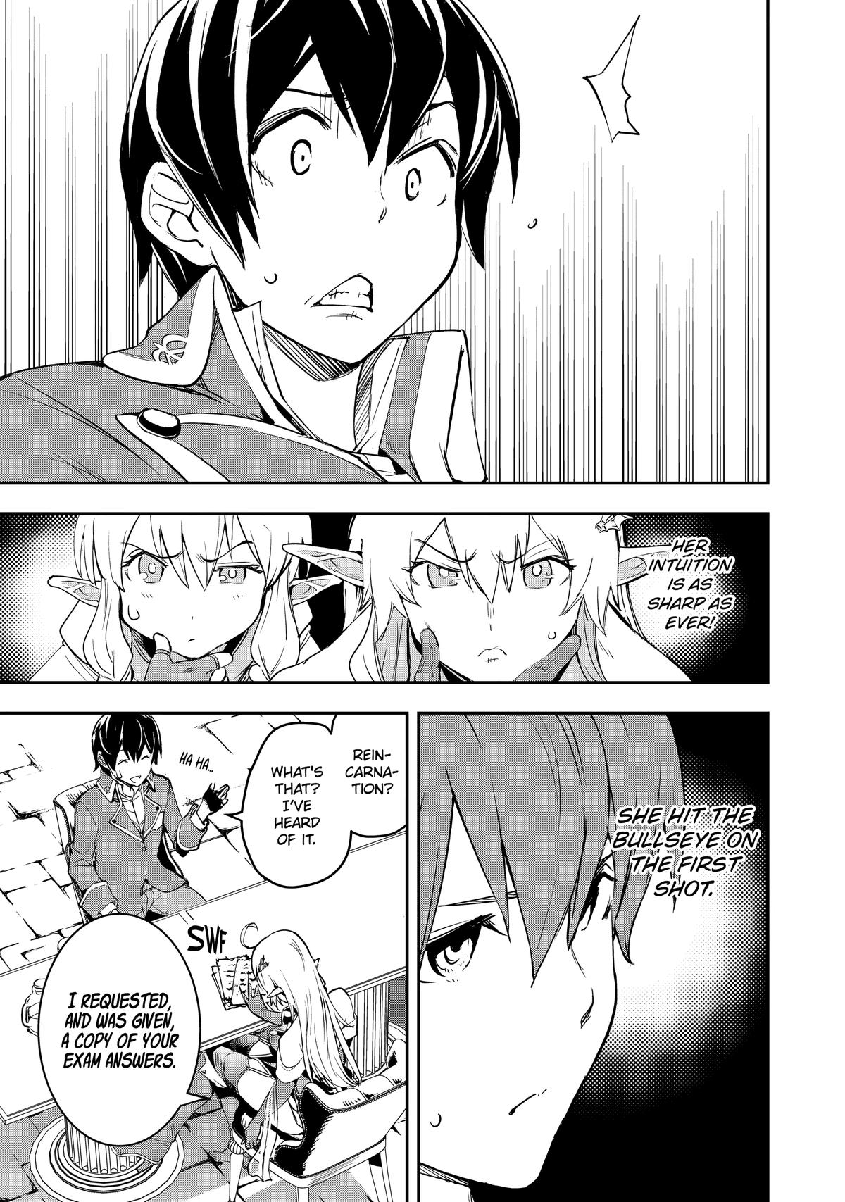 Rakudai Kenja no Gakuin Musou: Nidome no Tensei, S-Rank Cheat Majutsushi Boukenroku Chap 8 - Next Chap 9