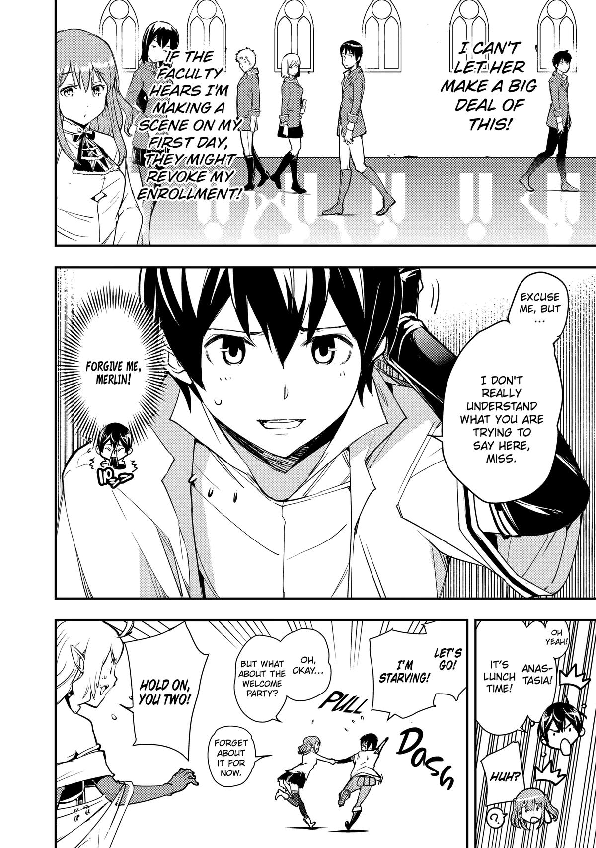 Rakudai Kenja no Gakuin Musou: Nidome no Tensei, S-Rank Cheat Majutsushi Boukenroku Chap 8 - Next Chap 9