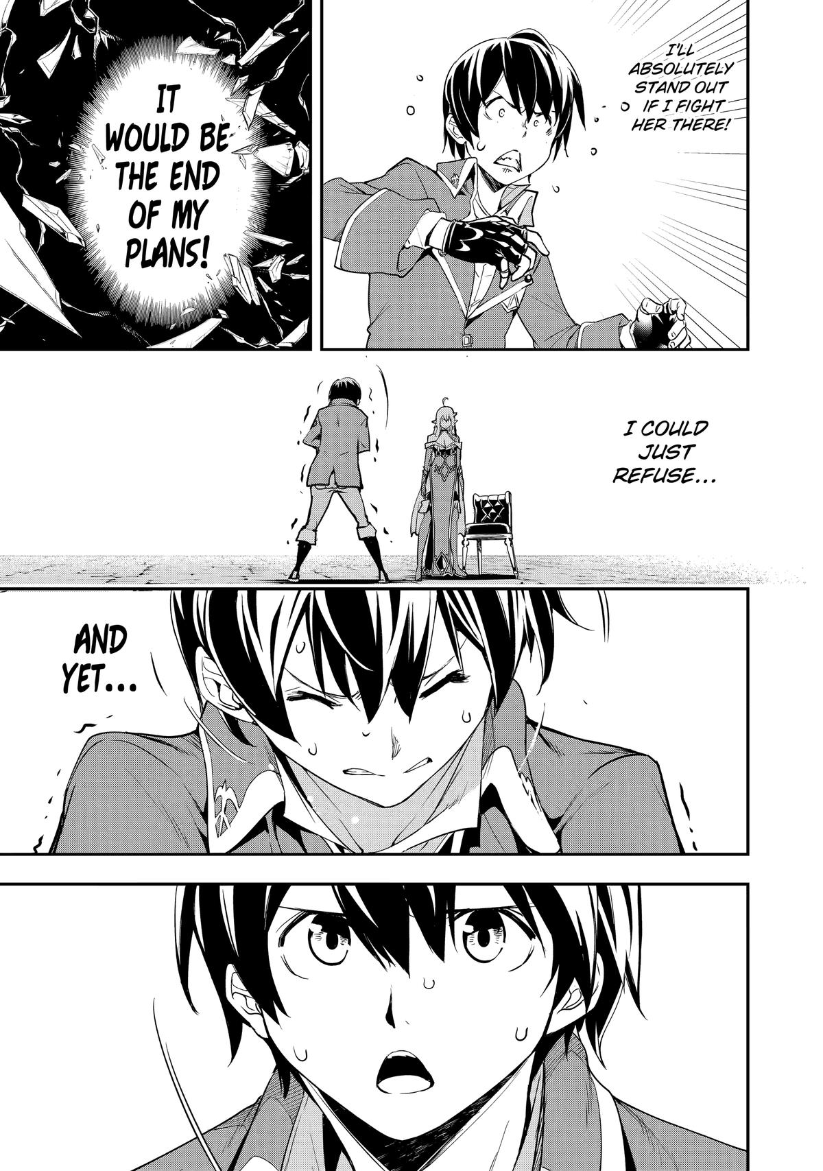 Rakudai Kenja no Gakuin Musou: Nidome no Tensei, S-Rank Cheat Majutsushi Boukenroku Chap 8 - Next Chap 9