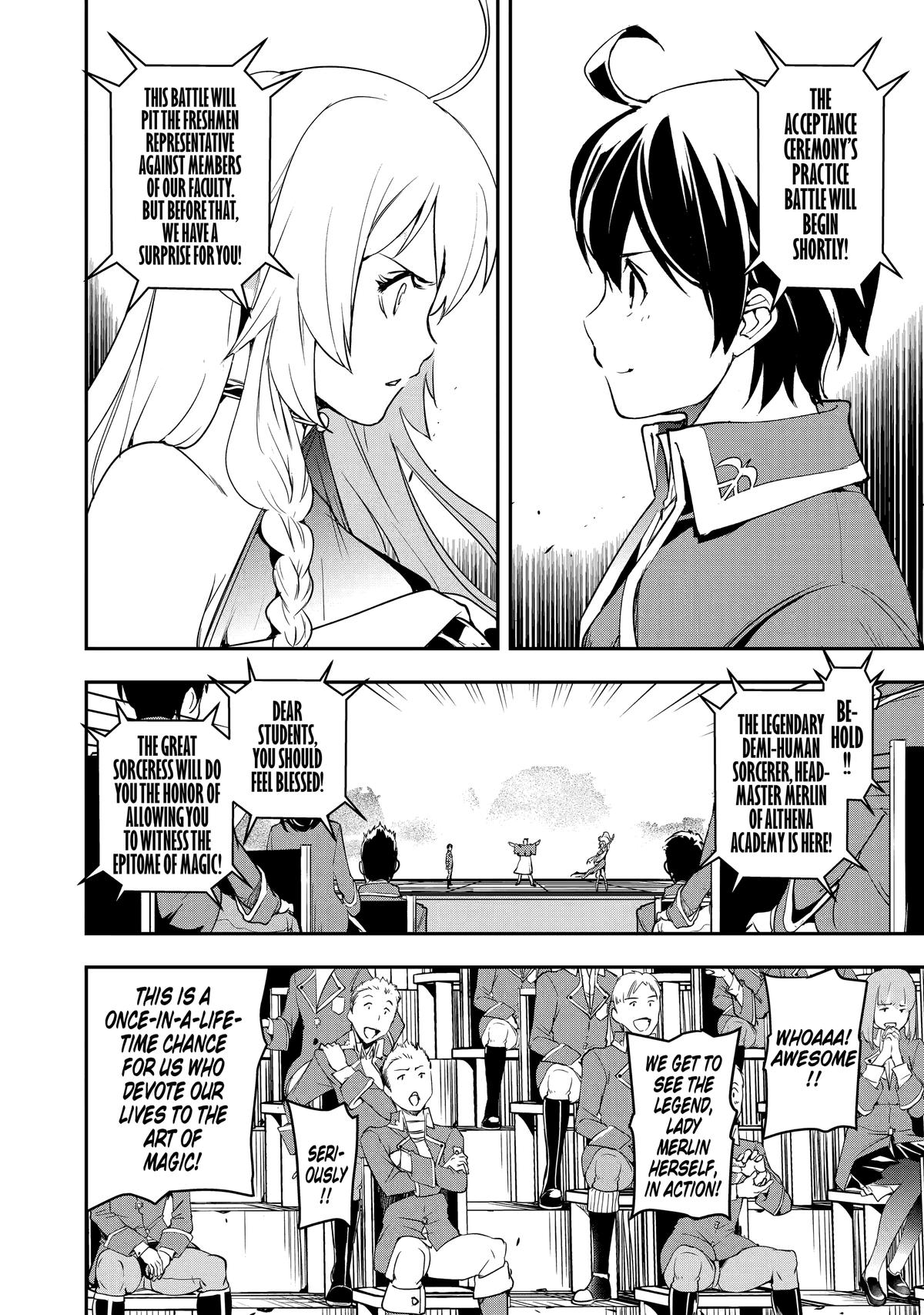 Rakudai Kenja no Gakuin Musou: Nidome no Tensei, S-Rank Cheat Majutsushi Boukenroku Chap 8 - Next Chap 9