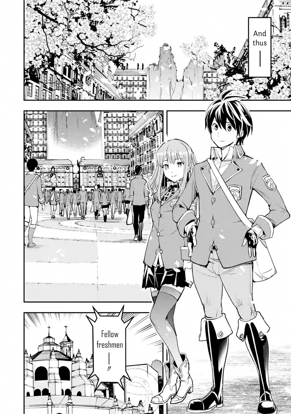 Rakudai Kenja no Gakuin Musou: Nidome no Tensei, S-Rank Cheat Majutsushi Boukenroku Chap 8.1 - Next Chap 9.1