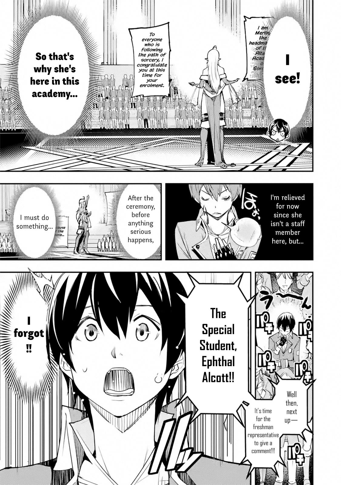 Rakudai Kenja no Gakuin Musou: Nidome no Tensei, S-Rank Cheat Majutsushi Boukenroku Chap 8.2 - Next Chap 9.2
