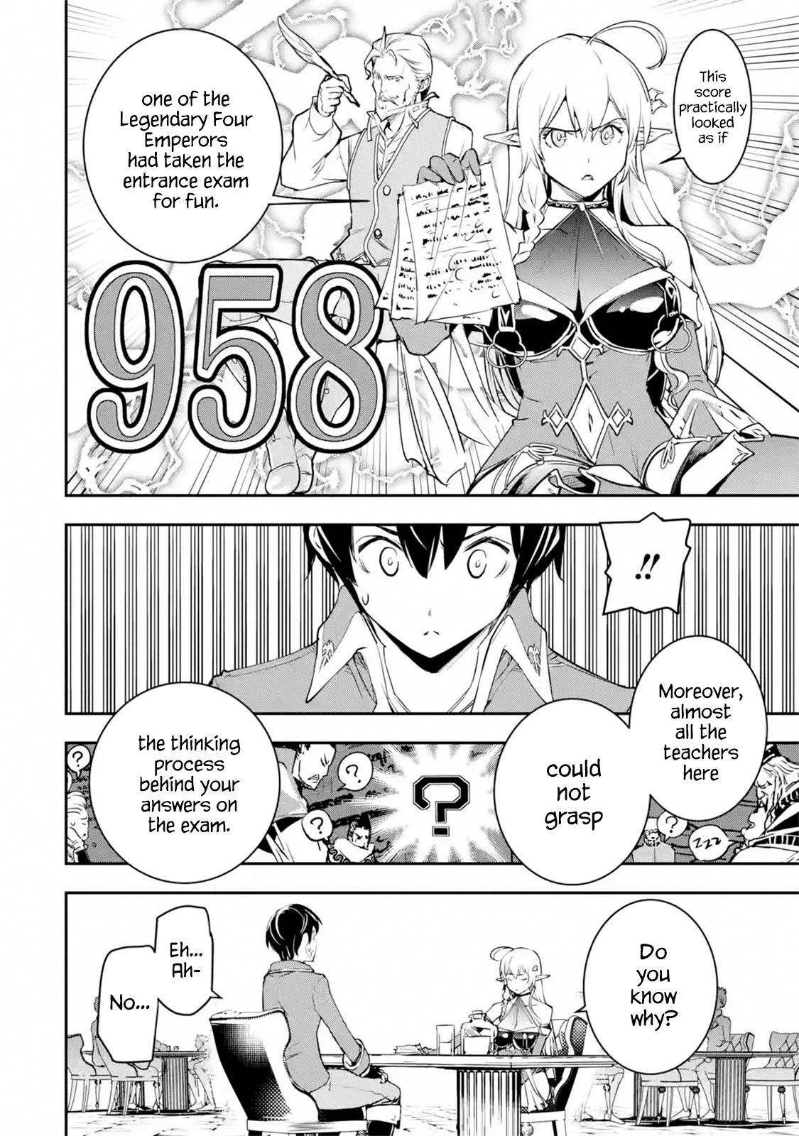 Rakudai Kenja no Gakuin Musou: Nidome no Tensei, S-Rank Cheat Majutsushi Boukenroku Chap 8.2 - Next Chap 9.2