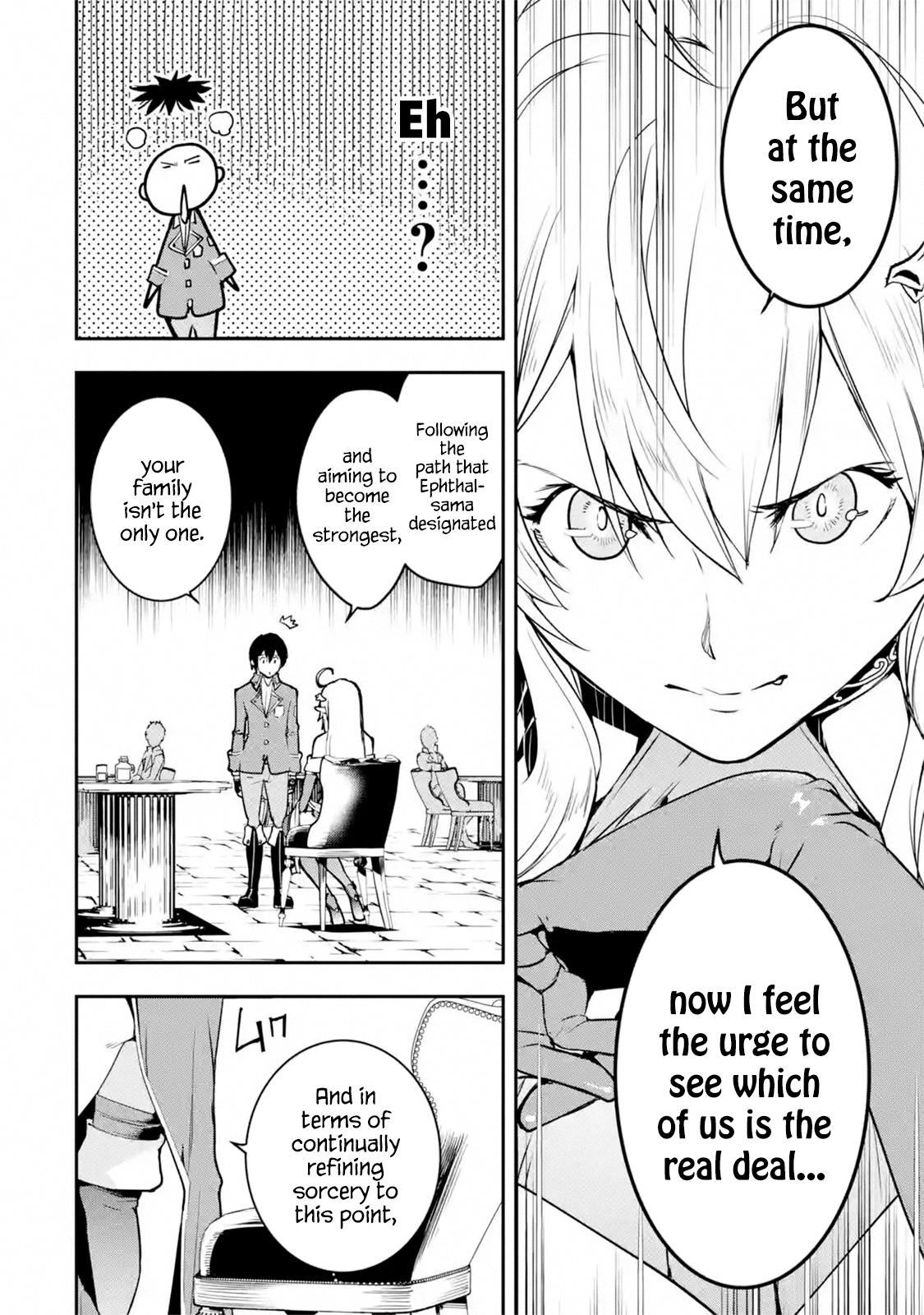 Rakudai Kenja no Gakuin Musou: Nidome no Tensei, S-Rank Cheat Majutsushi Boukenroku Chap 8.4 - Next Chap 9.4
