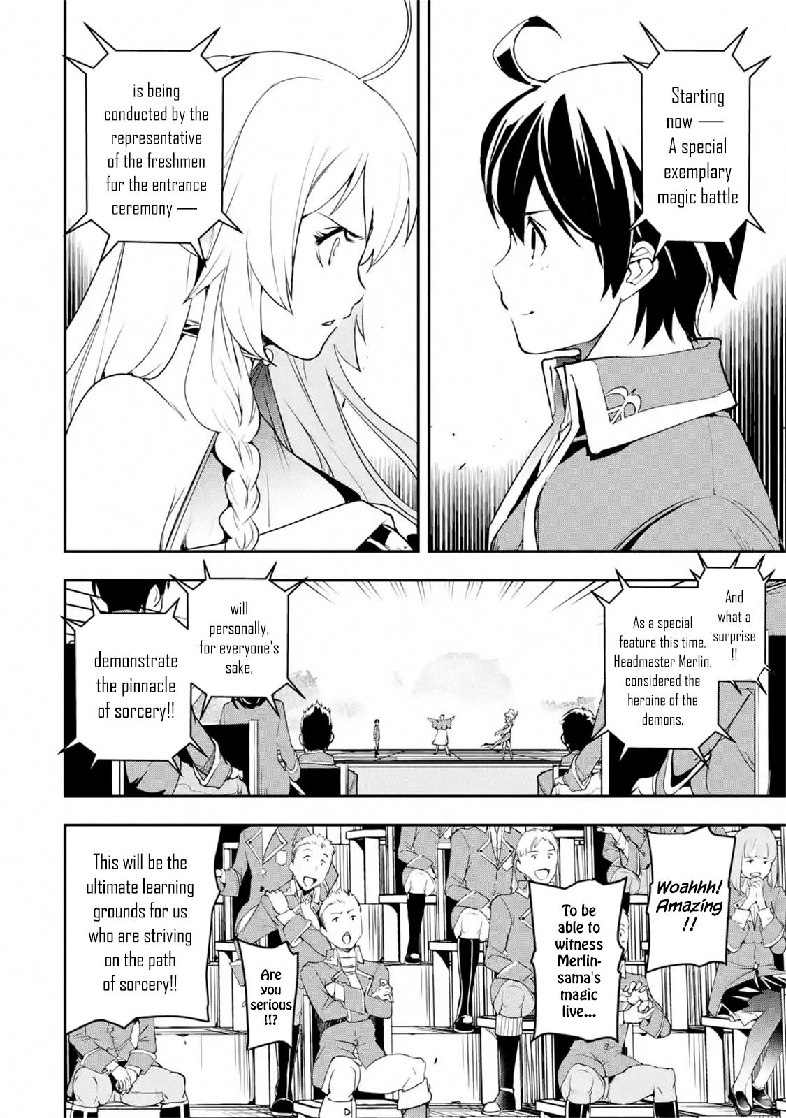 Rakudai Kenja no Gakuin Musou: Nidome no Tensei, S-Rank Cheat Majutsushi Boukenroku Chap 8.4 - Next Chap 9.4