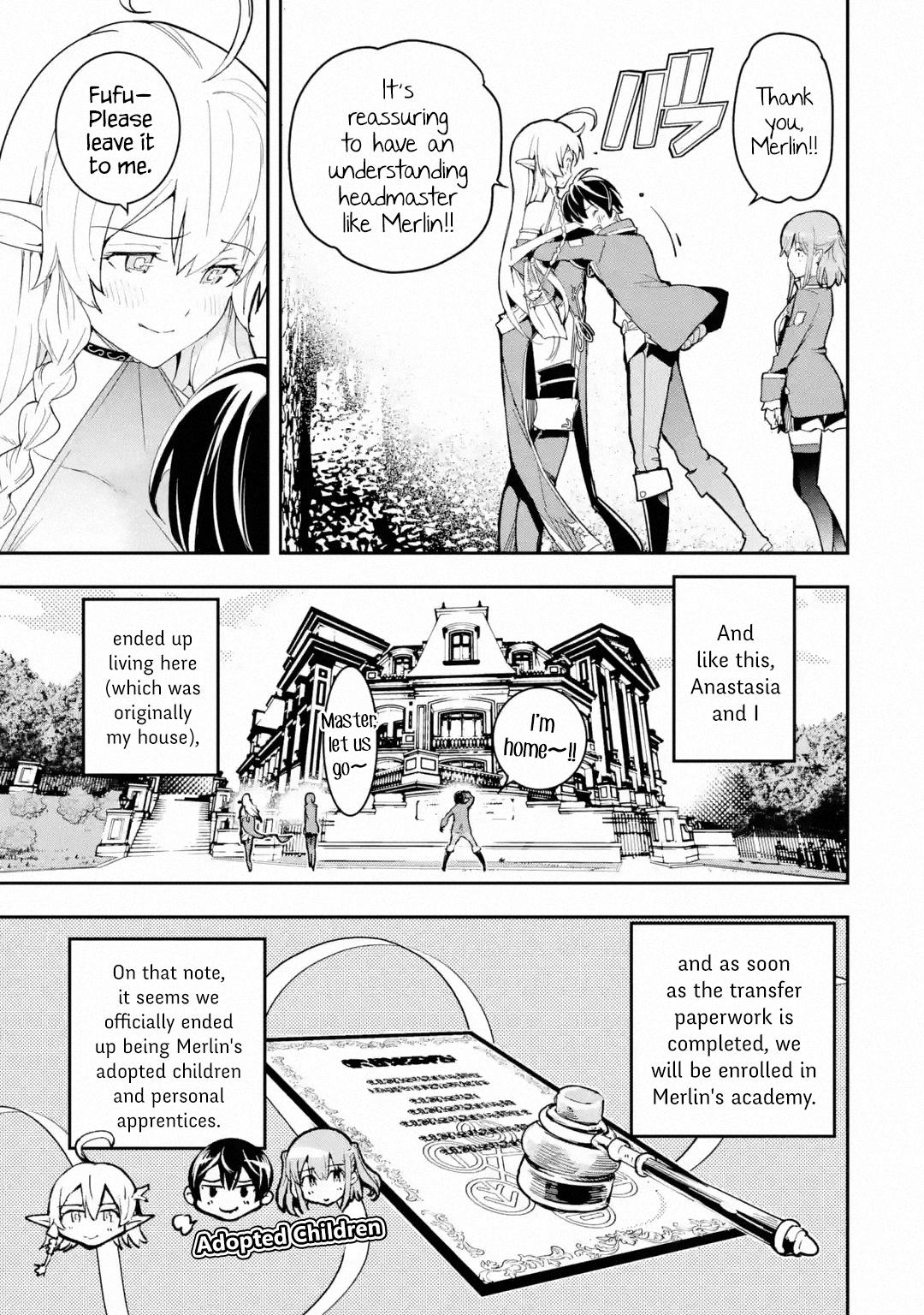 Rakudai Kenja no Gakuin Musou: Nidome no Tensei, S-Rank Cheat Majutsushi Boukenroku Chap 9 - Next Chap 10