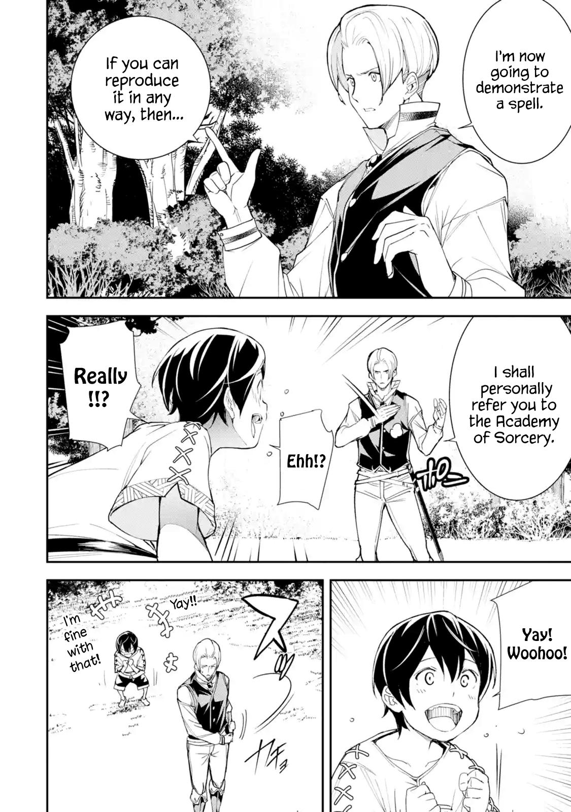 Rakudai Kenja no Gakuin Musou: Nidome no Tensei, S-Rank Cheat Majutsushi Boukenroku Chap 2.2 - Next Chap 3.2