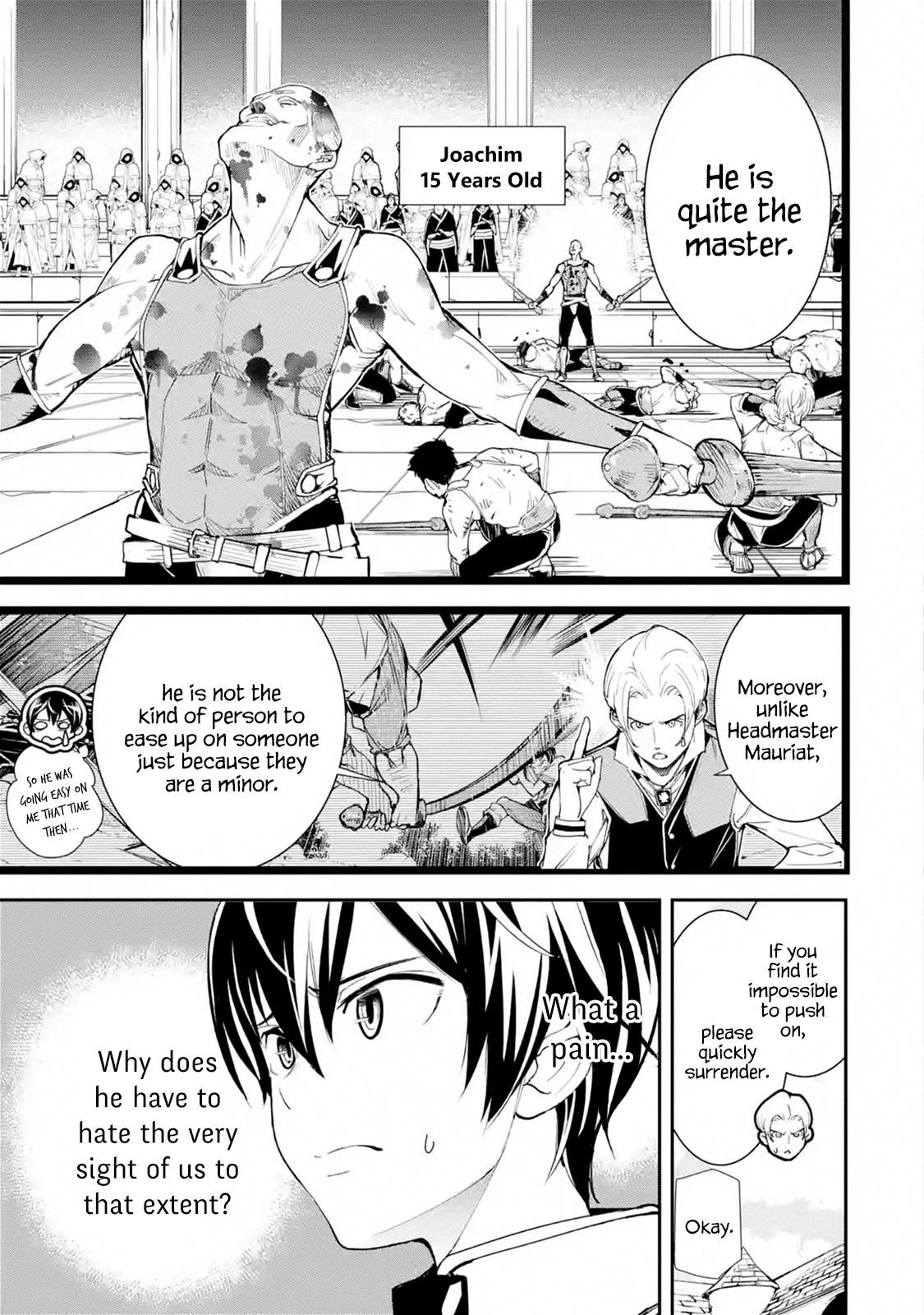 Rakudai Kenja no Gakuin Musou: Nidome no Tensei, S-Rank Cheat Majutsushi Boukenroku Chap 3.3 - Next Chap 4.3