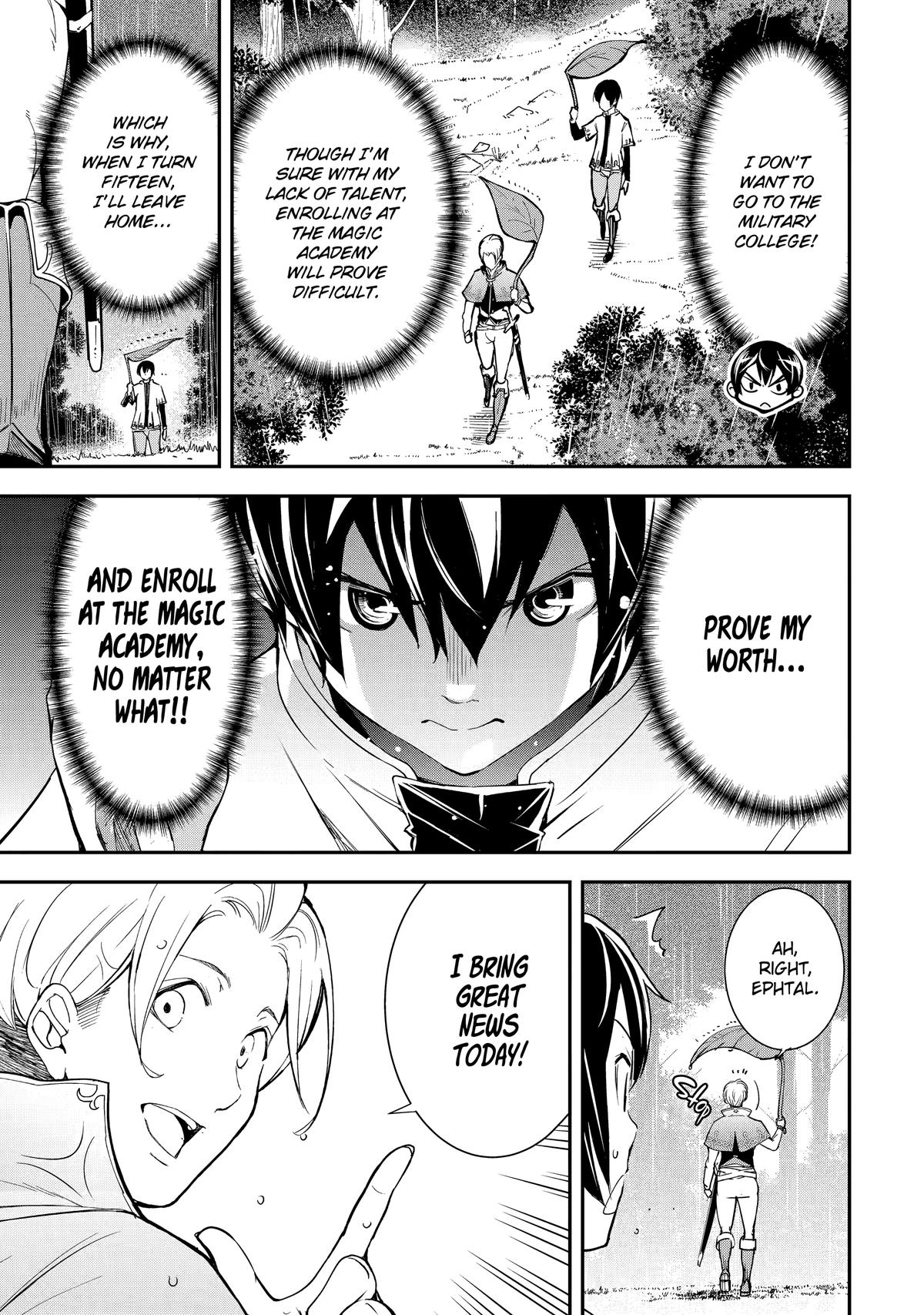 Rakudai Kenja no Gakuin Musou: Nidome no Tensei, S-Rank Cheat Majutsushi Boukenroku Chap 3 - Next Chap 4