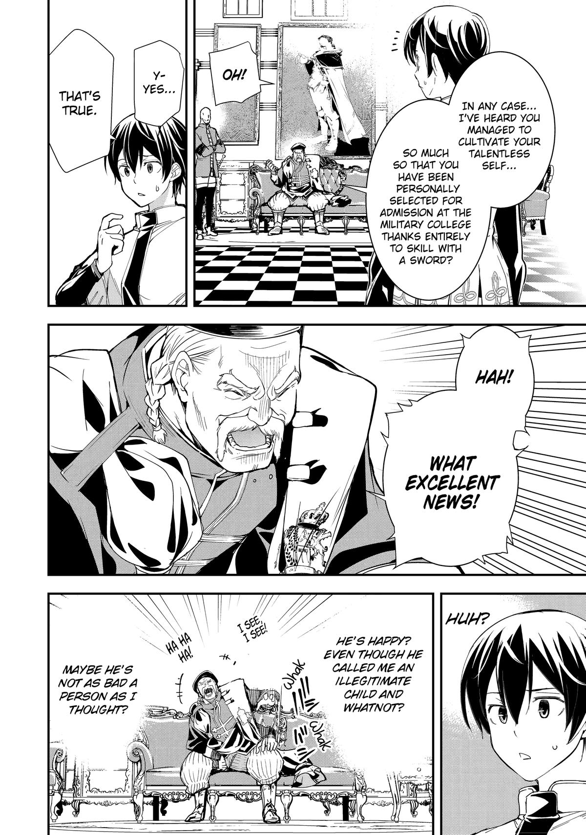 Rakudai Kenja no Gakuin Musou: Nidome no Tensei, S-Rank Cheat Majutsushi Boukenroku Chap 3 - Next Chap 4