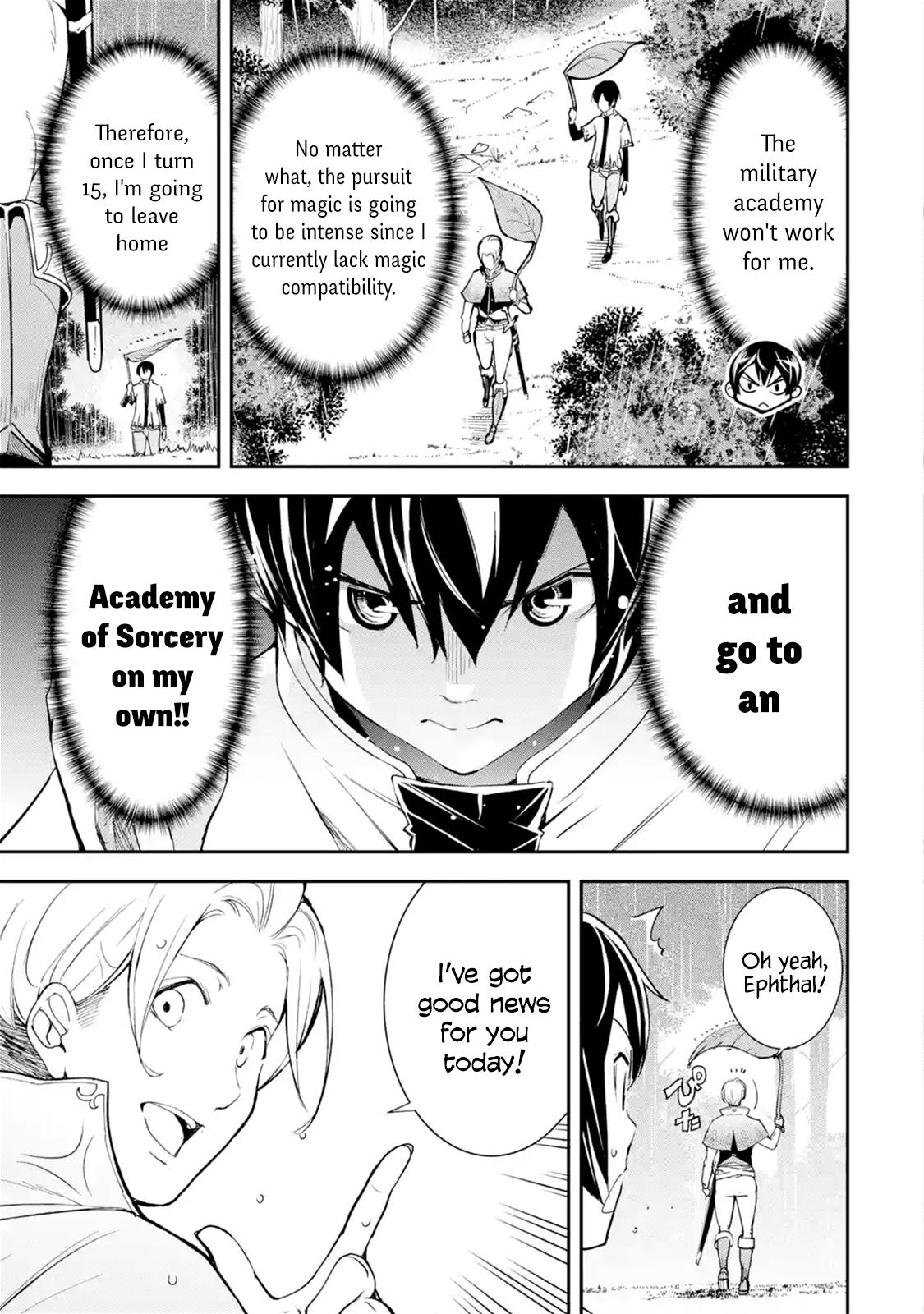 Rakudai Kenja no Gakuin Musou: Nidome no Tensei, S-Rank Cheat Majutsushi Boukenroku Chap 3.1 - Next Chap 4.1