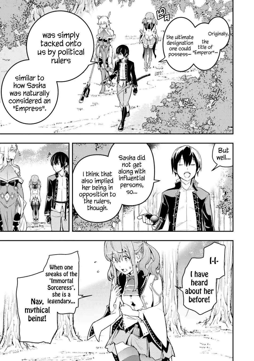 Rakudai Kenja no Gakuin Musou: Nidome no Tensei, S-Rank Cheat Majutsushi Boukenroku Chap 15 - Next Chap 16