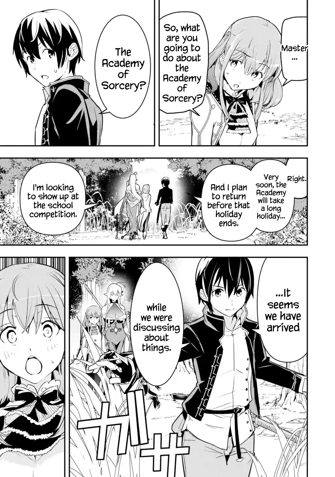 Rakudai Kenja no Gakuin Musou: Nidome no Tensei, S-Rank Cheat Majutsushi Boukenroku Chap 15 - Next Chap 16
