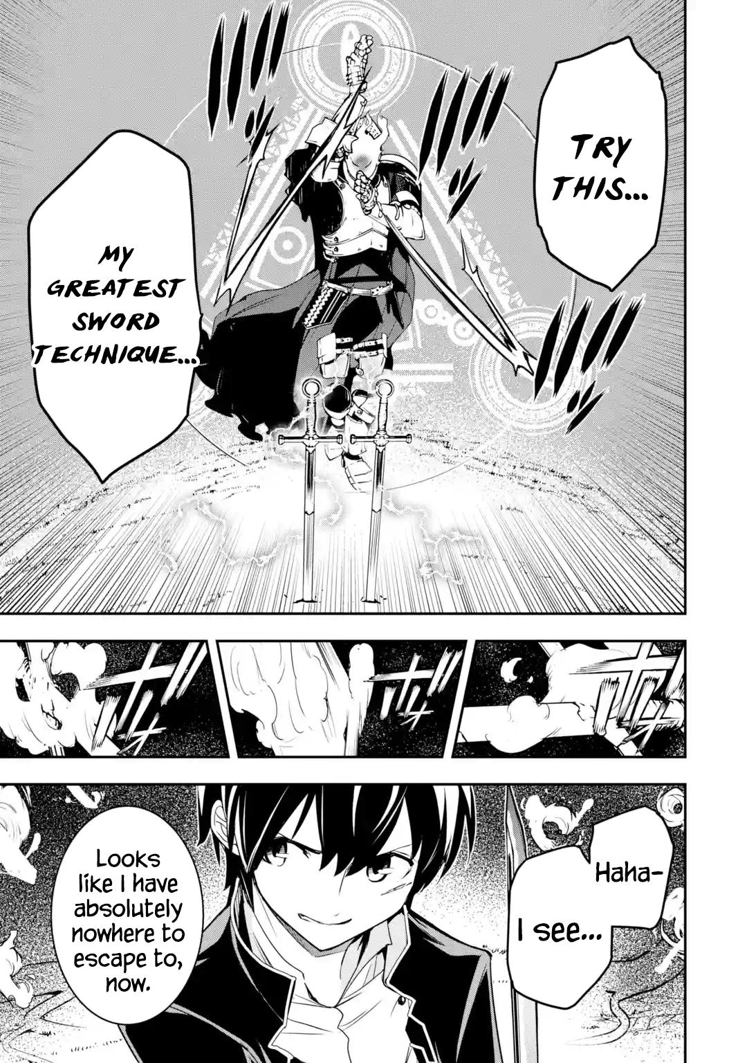 Rakudai Kenja no Gakuin Musou: Nidome no Tensei, S-Rank Cheat Majutsushi Boukenroku Chap 15 - Next Chap 16