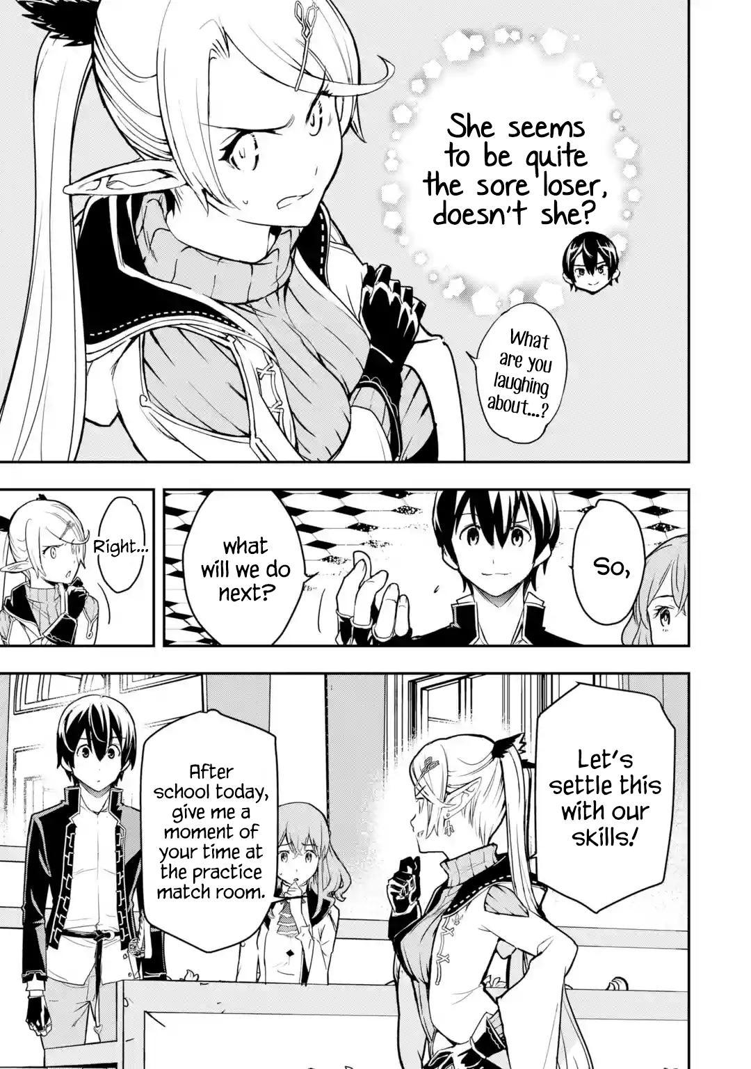 Rakudai Kenja no Gakuin Musou: Nidome no Tensei, S-Rank Cheat Majutsushi Boukenroku Chap 18.3 - Next Chap 19.3